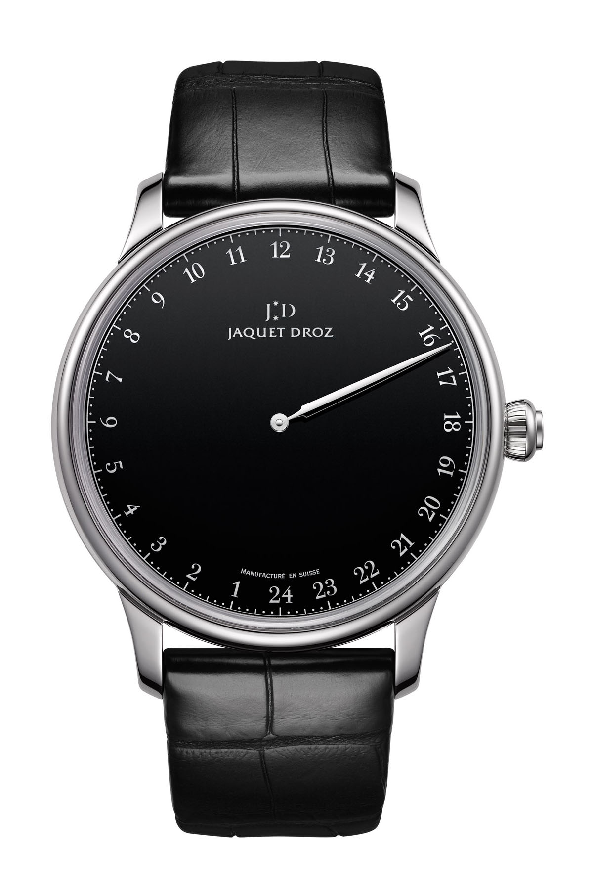 Jaquet Droz Grande Heure Onyx watch