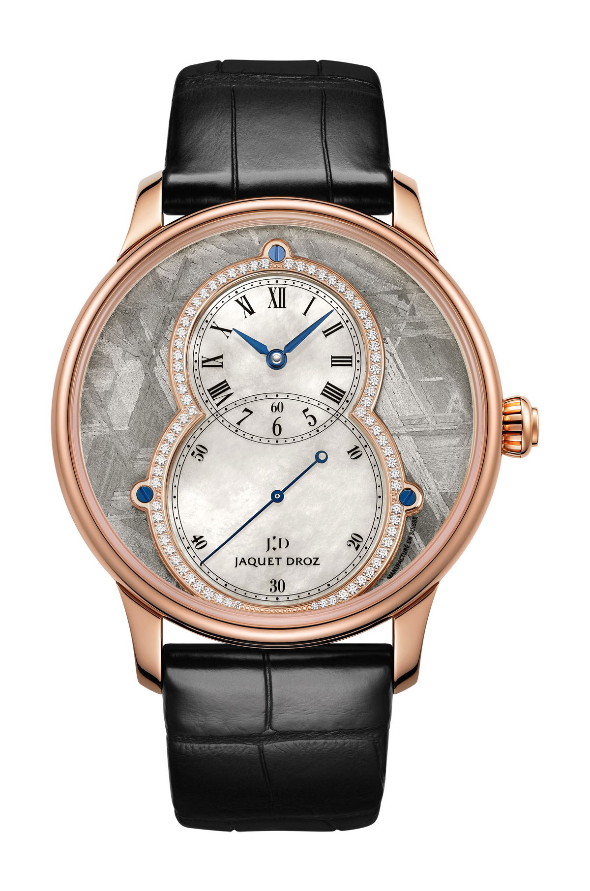 Jaquet Droz Grande Seconde Meteorite luxury timepiece - detailed view