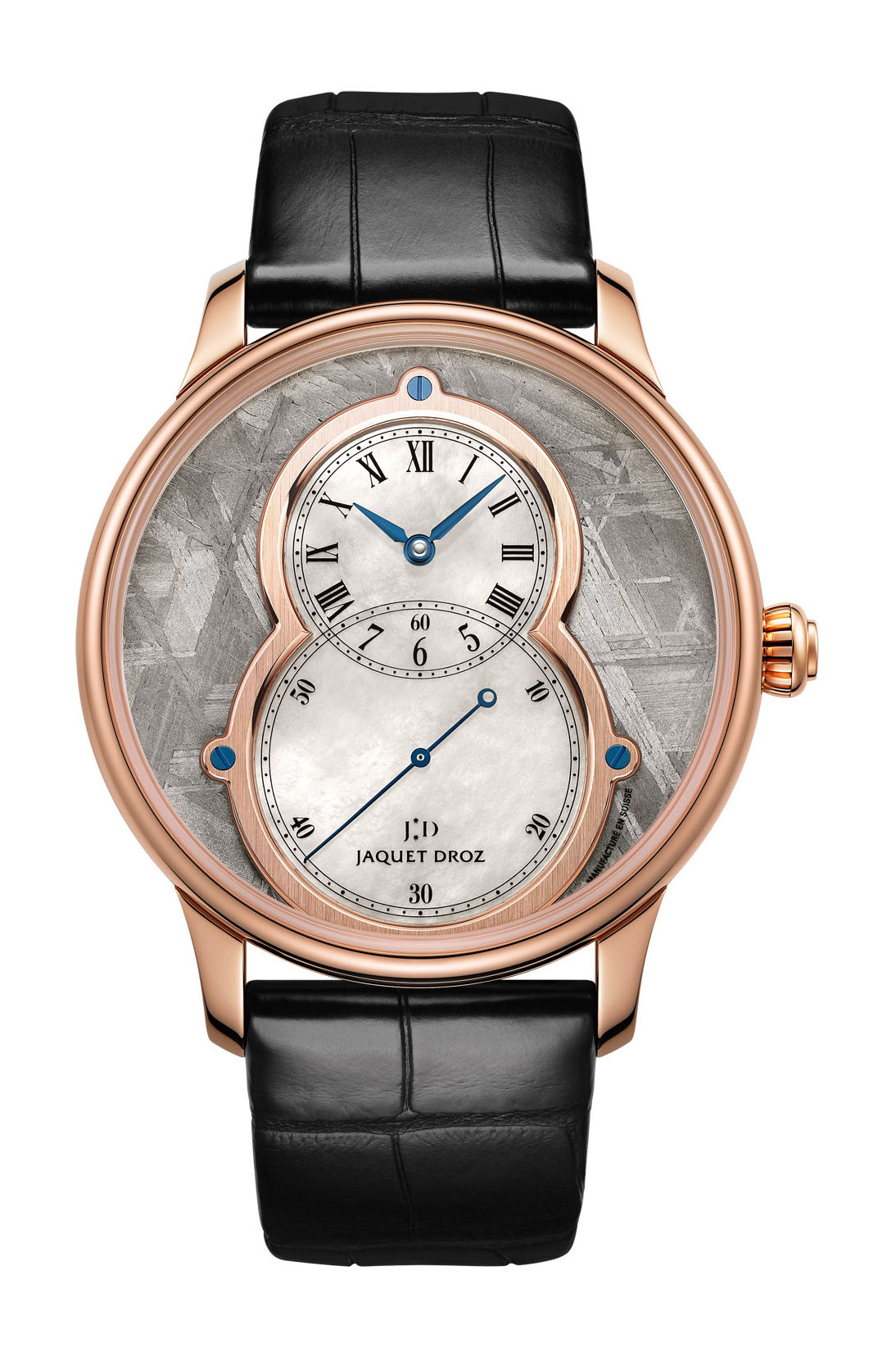 Jaquet Droz Grande Seconde Meteorite luxury timepiece - detailed view