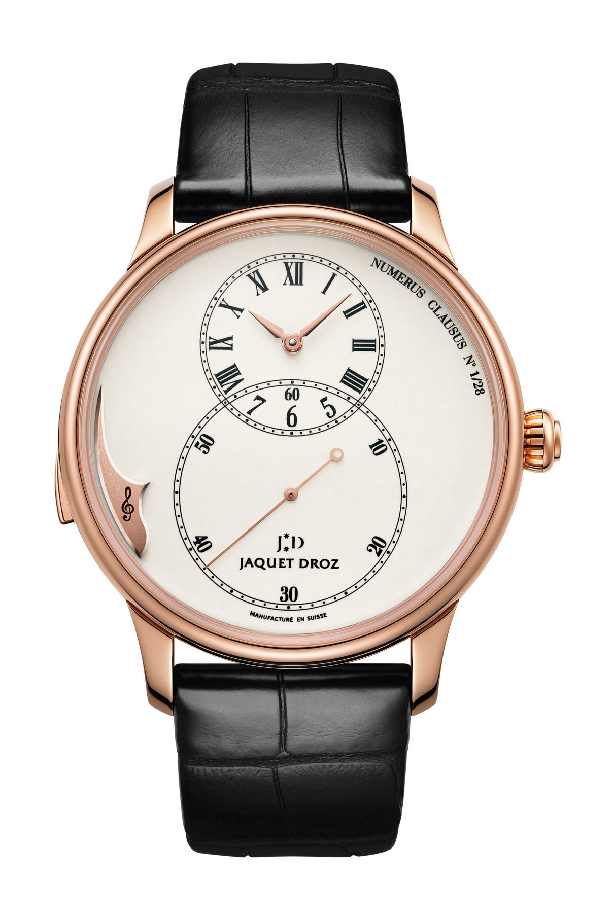Jaquet Droz Grande Seconde Minute Repeater luxury timepiece - detailed view