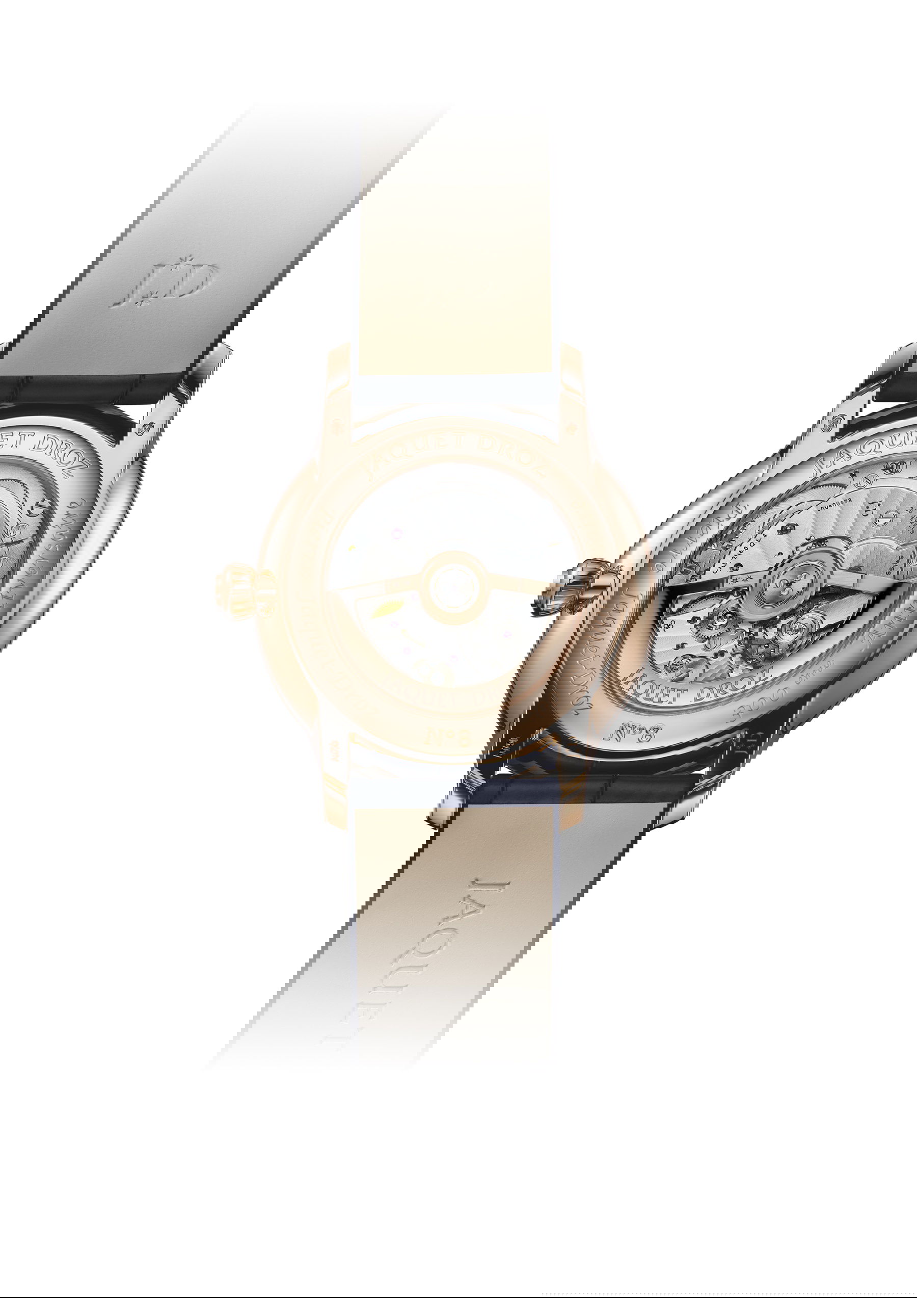 Jaquet Droz Grande Seconde Moon Ivory Enamel - View 2