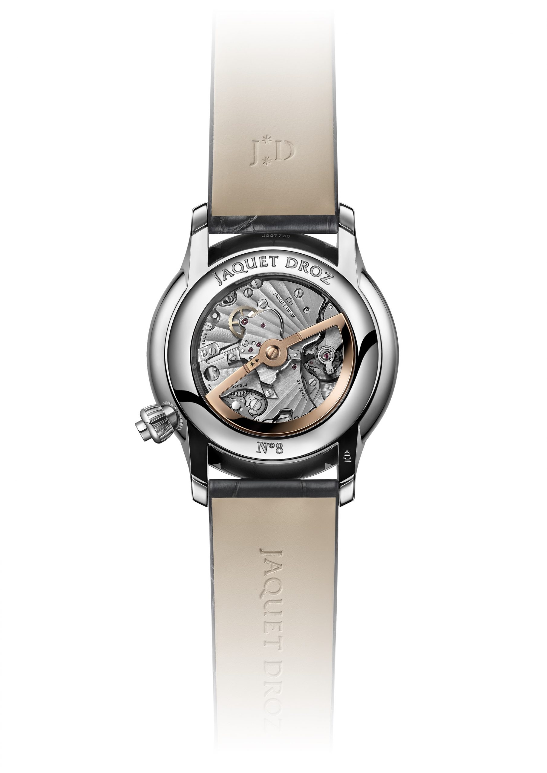 Jaquet Droz Grande Seconde Off-centered Chronogrpah Black Onyx - View 3