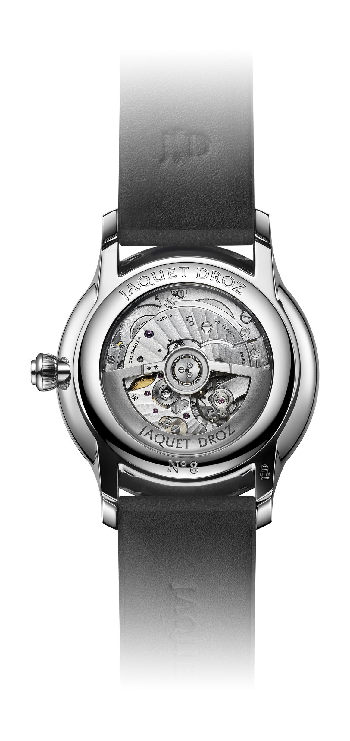 Jaquet Droz Grande Seconde Quantieme Silver - View 2