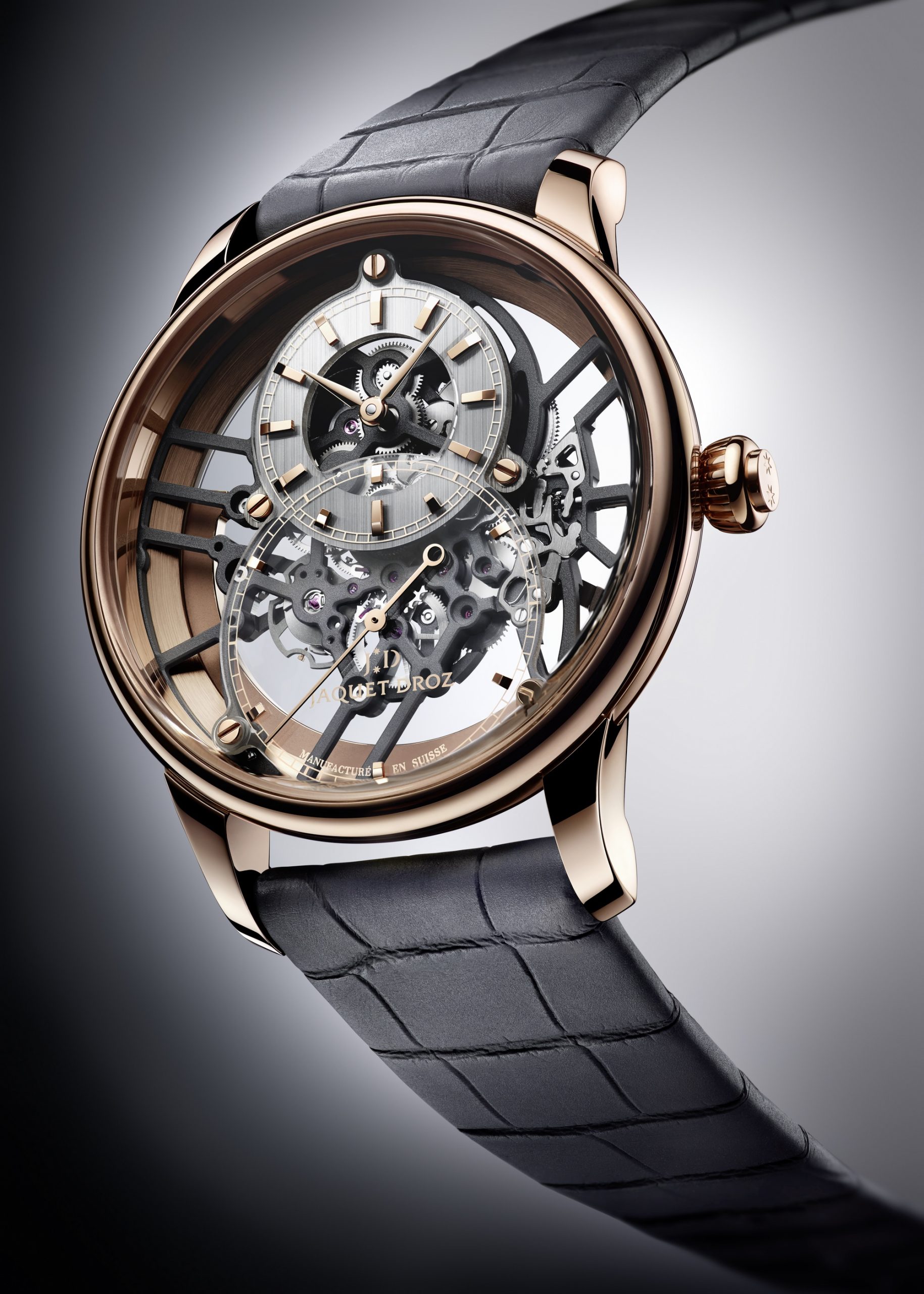 Jaquet Droz Grande Seconde Skelet-One Red Gold - View 2