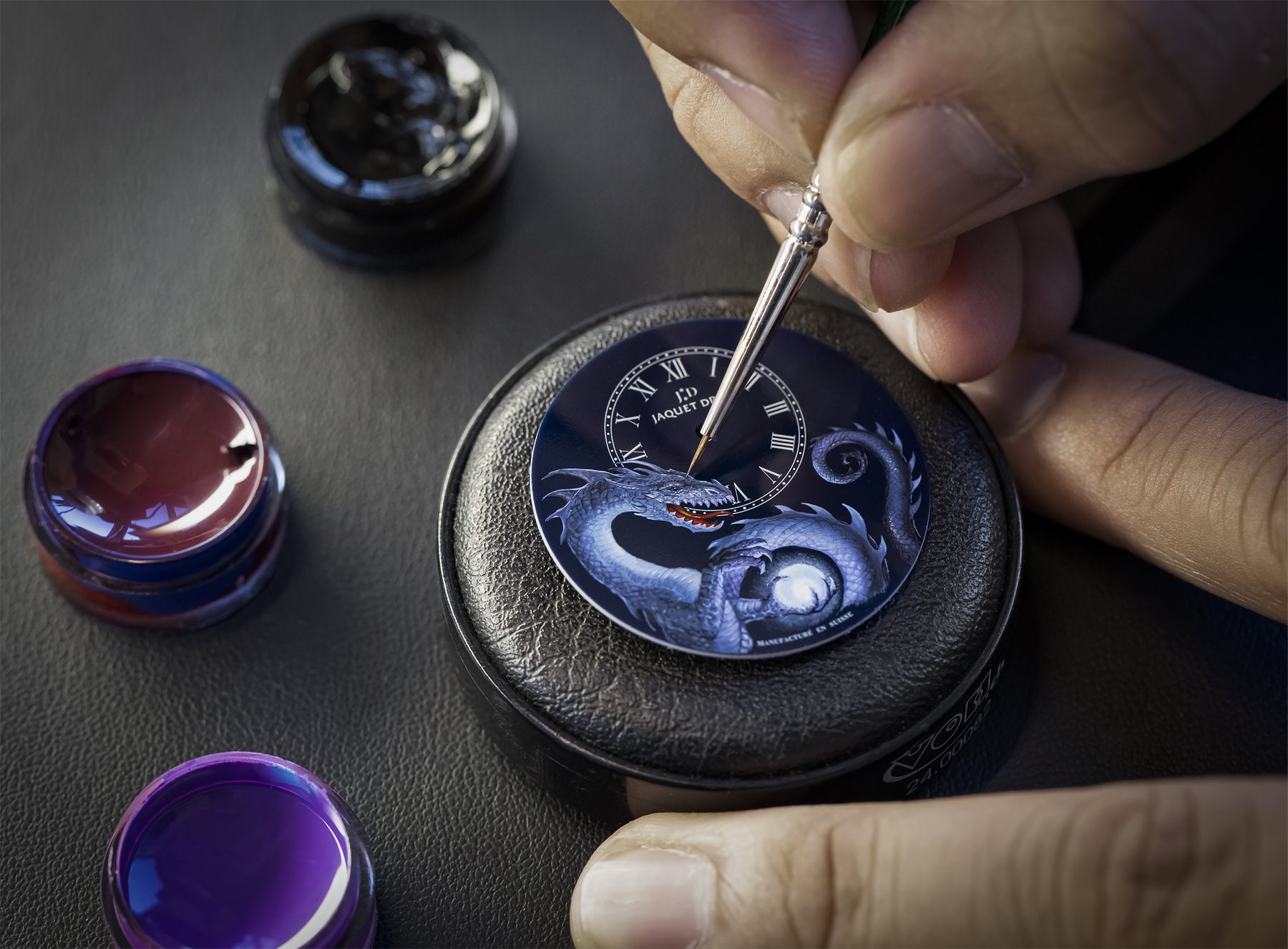 Jaquet Droz Petite Heure Minute Dragon John Howe - View 3
