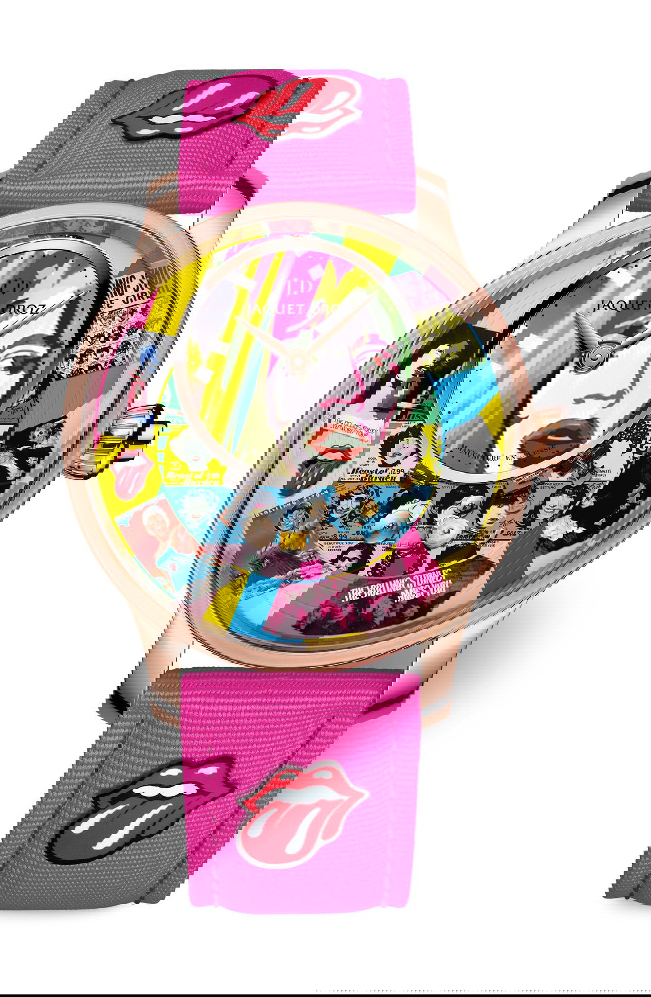 Jaquet Droz The Rolling Stone Automaton – Some Girls luxury timepiece - detailed view