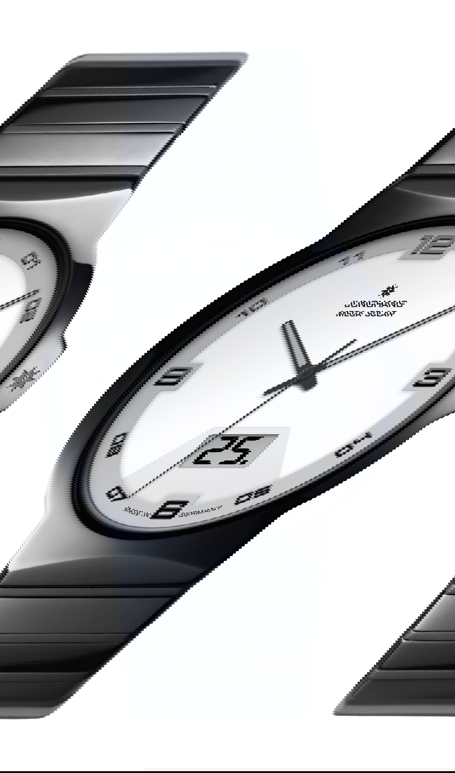 Junghans Force Mega Solar luxury timepiece - detailed view
