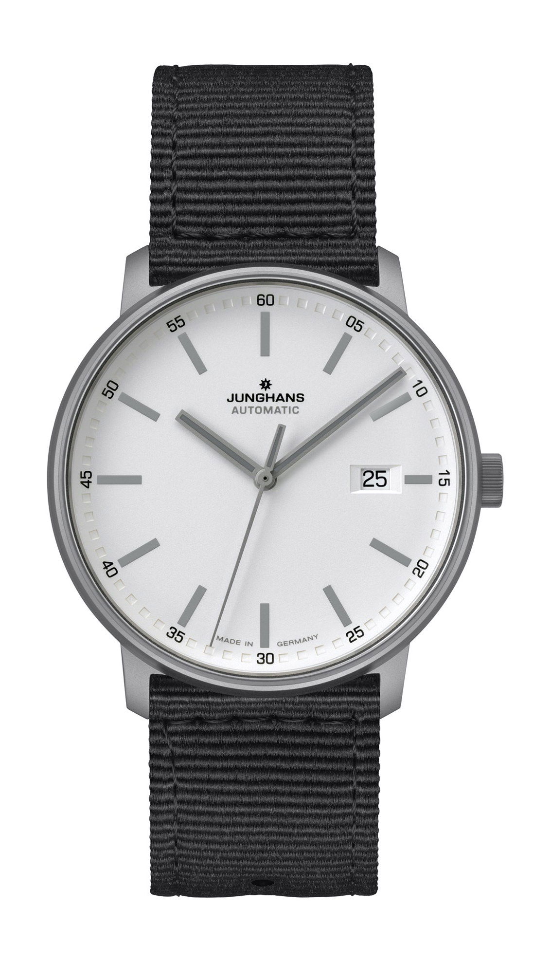 Junghans FORM A Titan luxury timepiece - detailed view