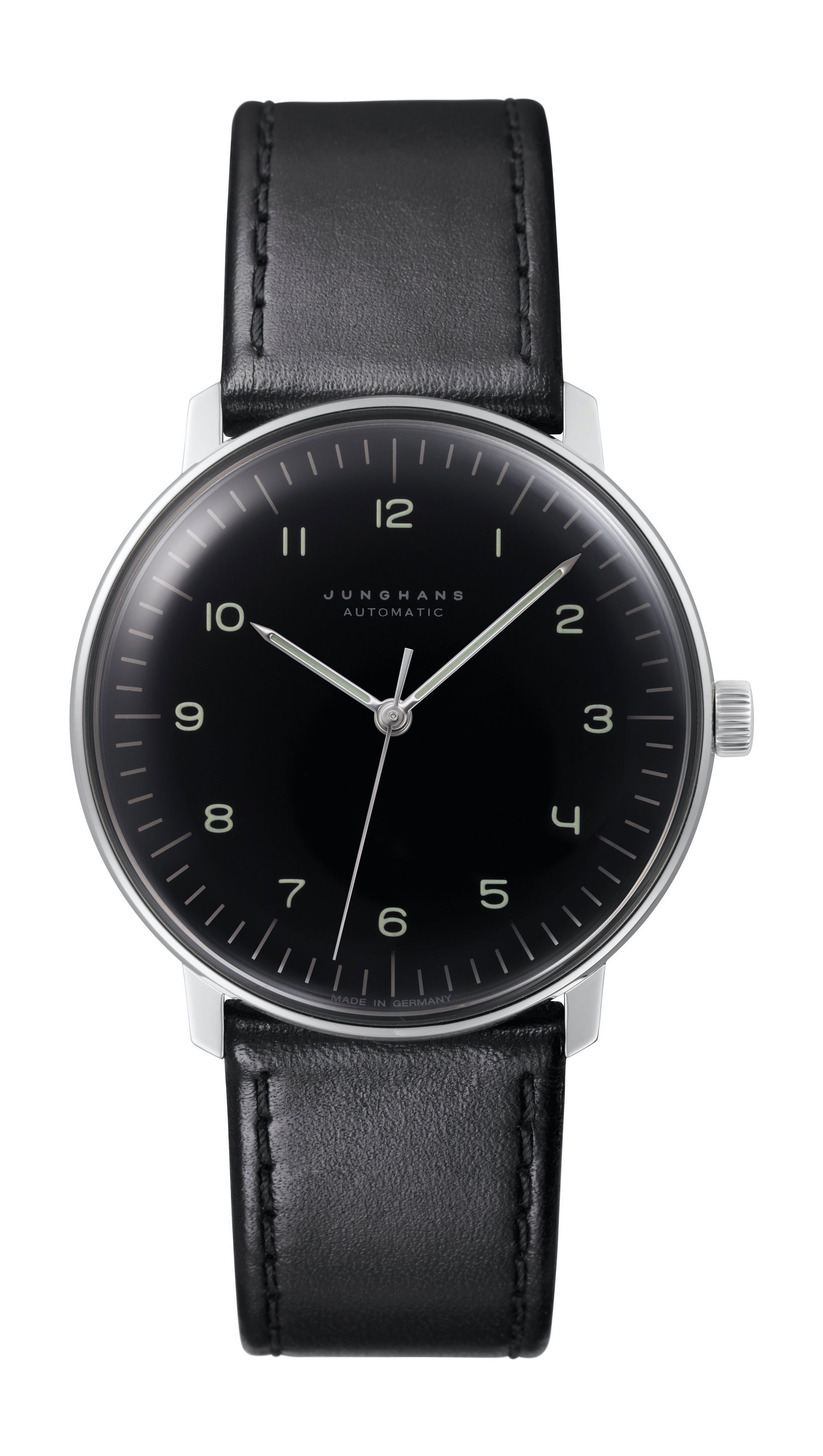 Junghans max bill Automatic luxury timepiece - detailed view
