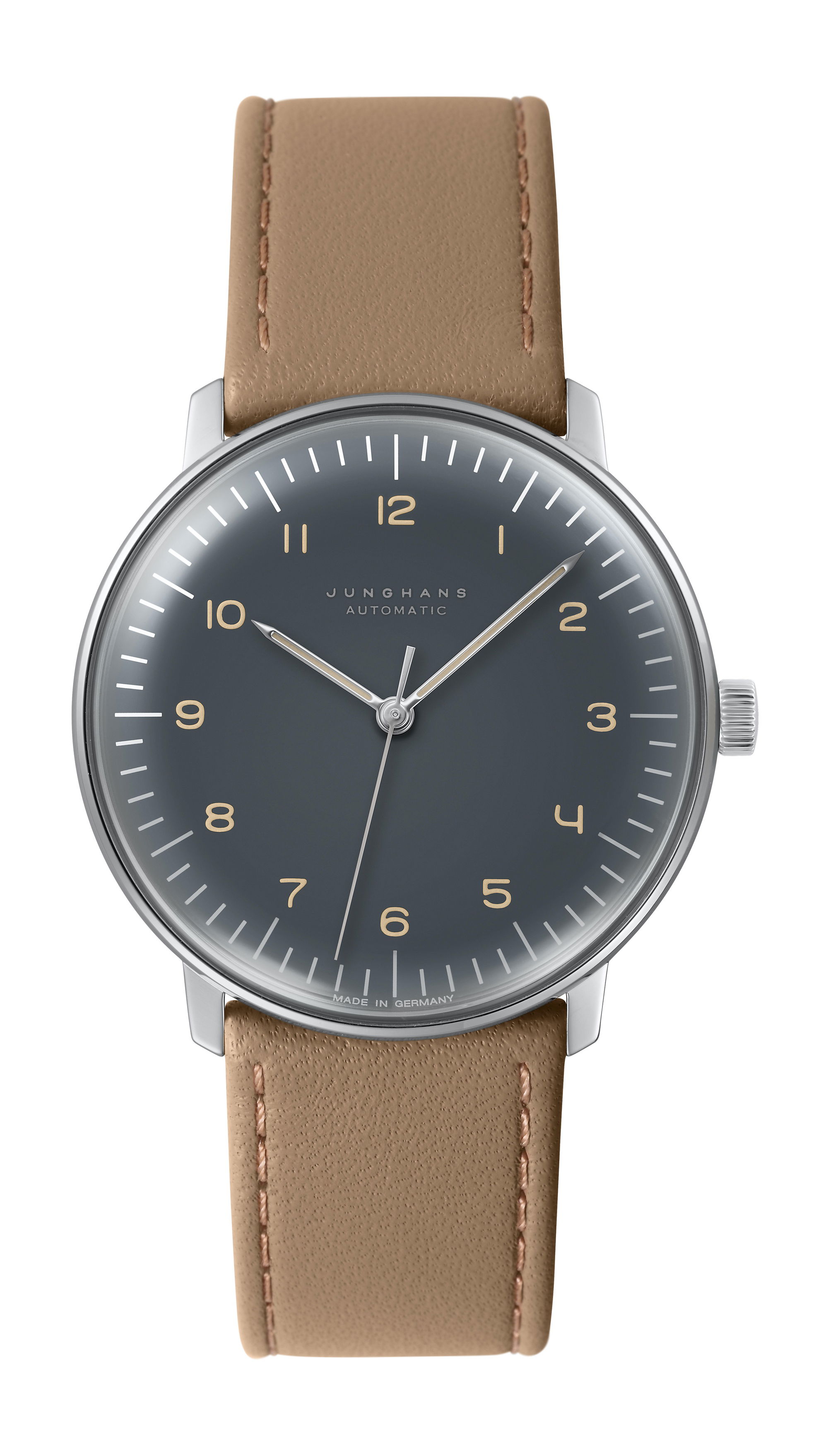 Junghans max bill Automatic luxury timepiece - detailed view