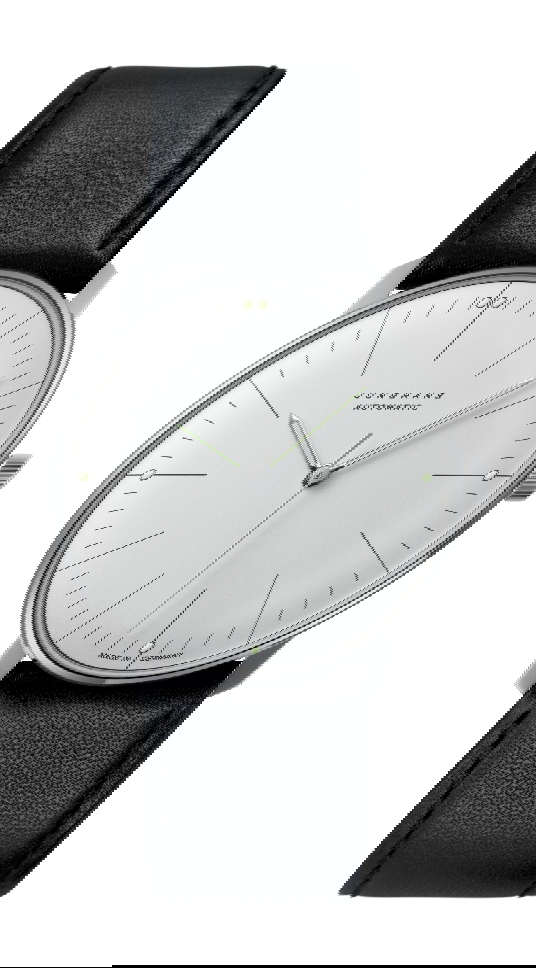 Junghans max bill Automatic luxury timepiece - detailed view