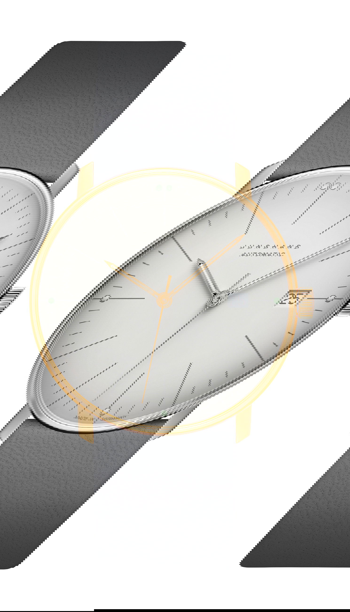 Junghans max bill Automatic luxury timepiece - detailed view