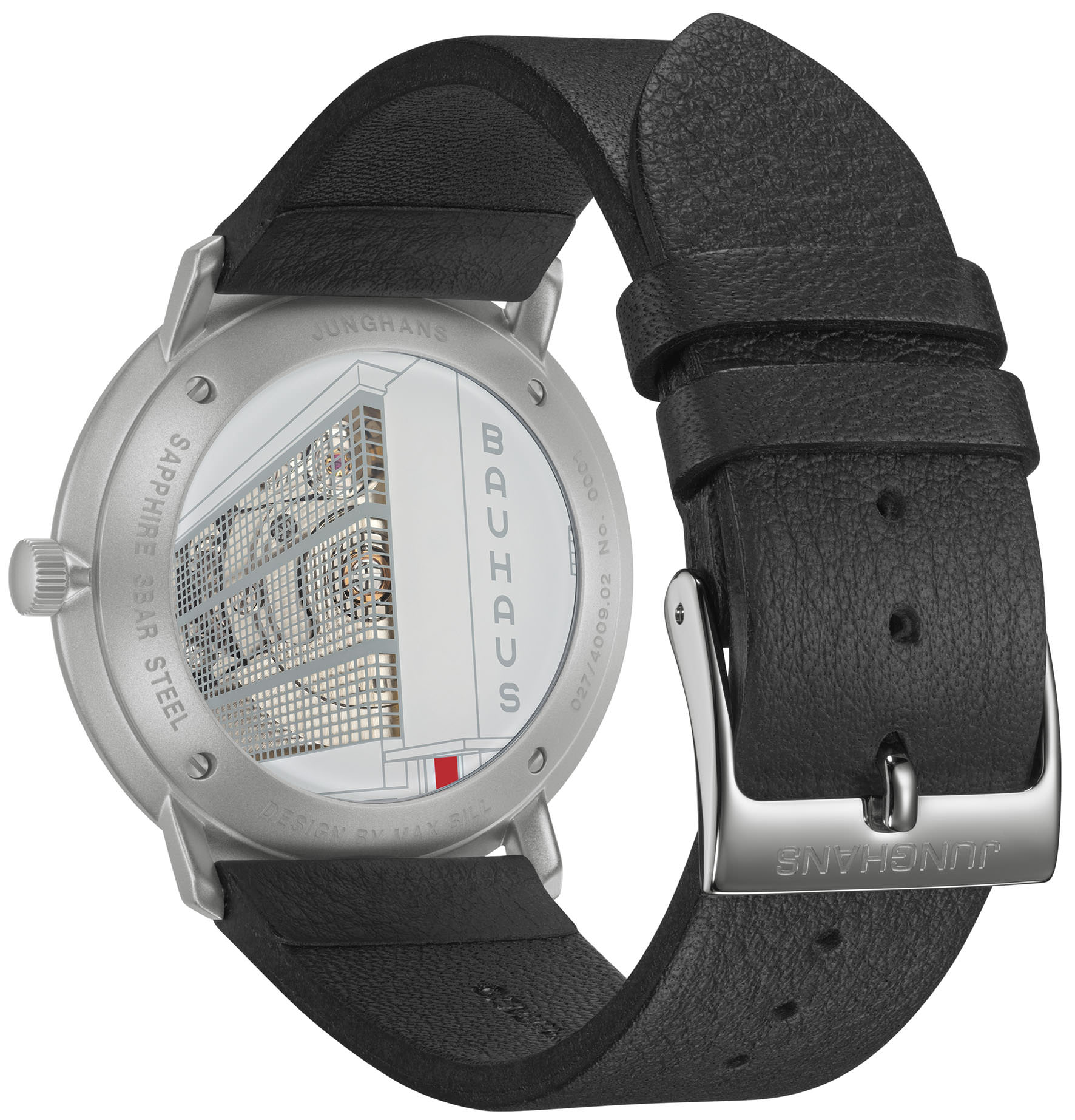 Junghans Max Bill Automatic Bauhaus - View 3
