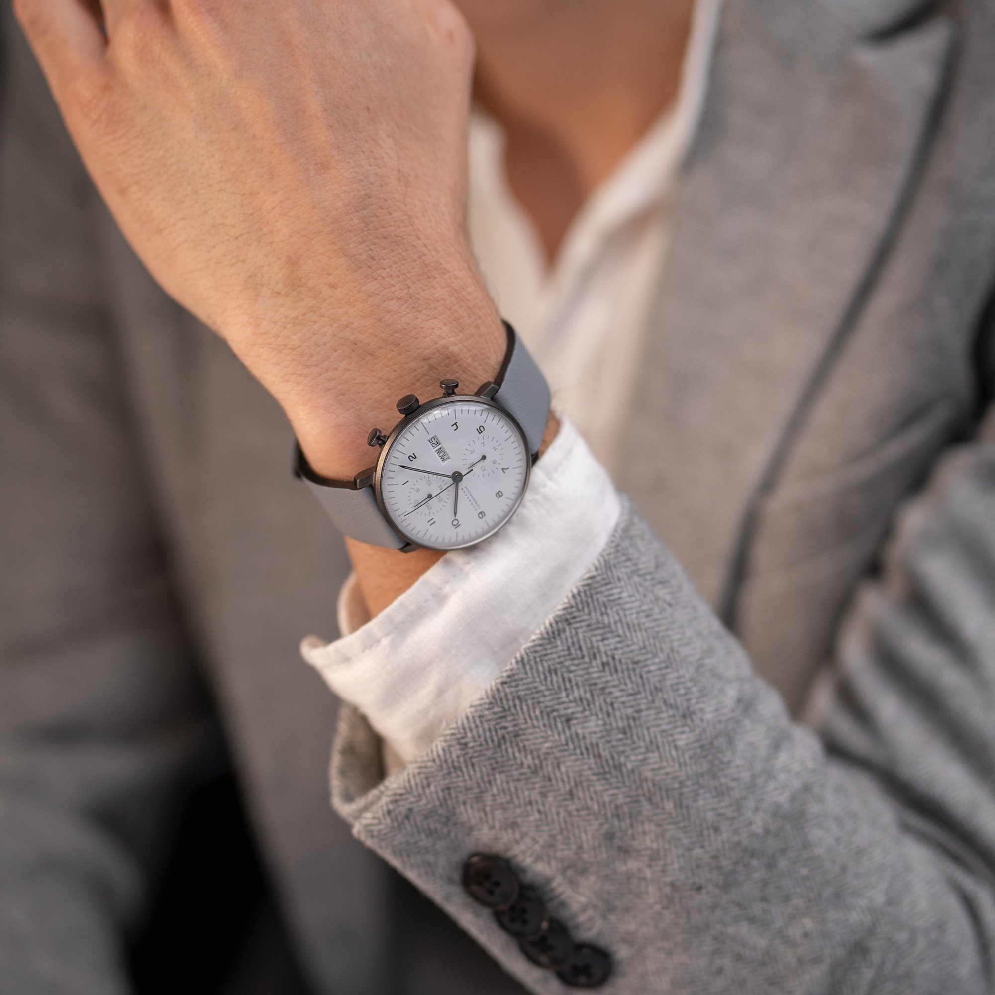 Junghans Max Bill Chronoscope - View 2