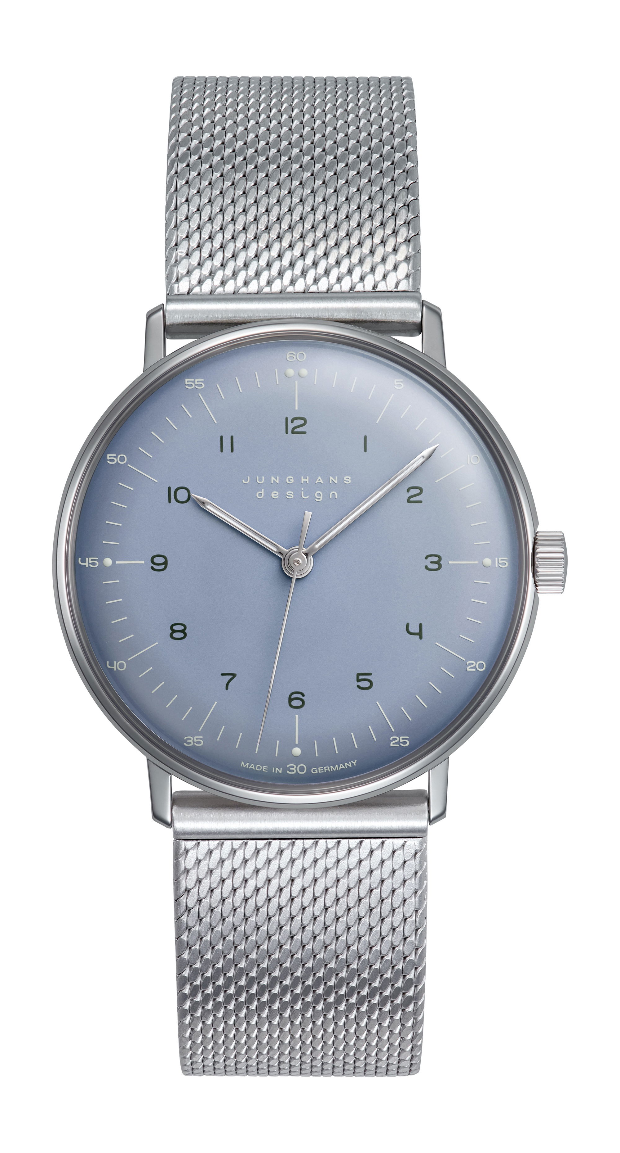 Junghans max bill Manual Winding luxury timepiece - detailed view