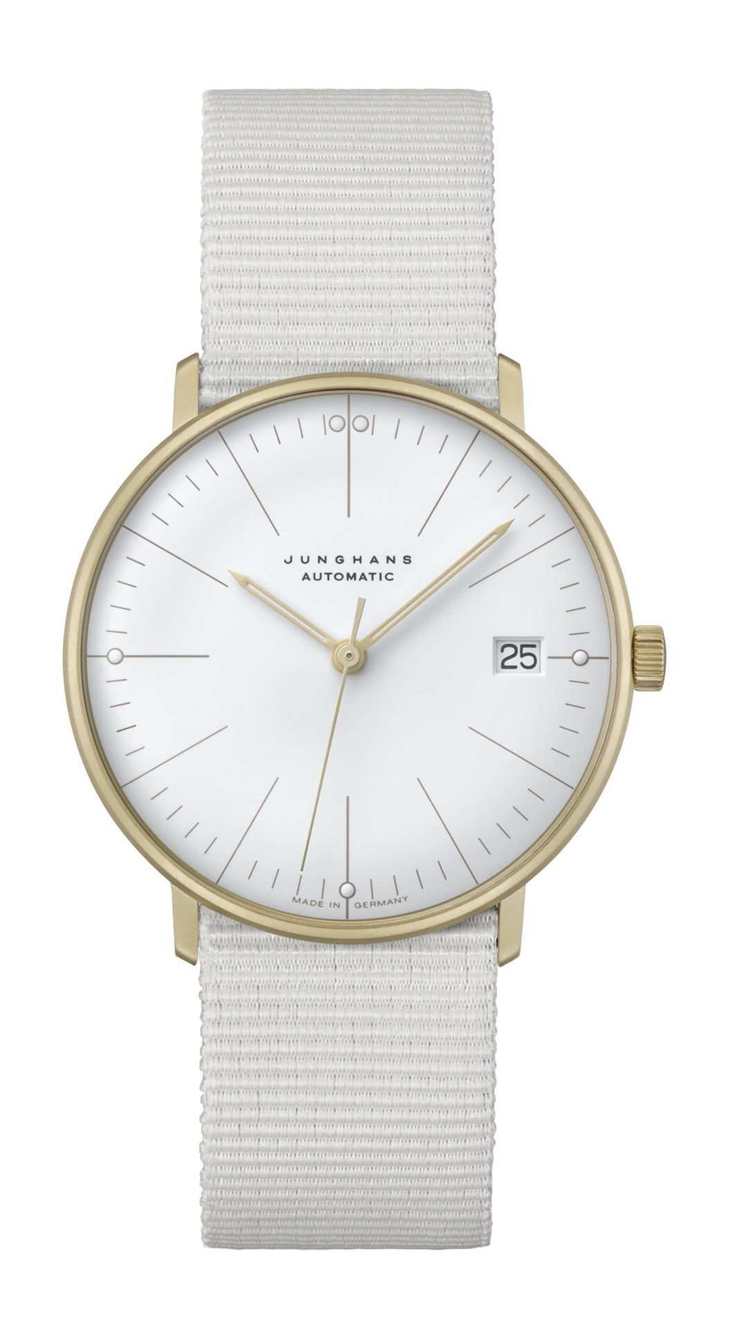 Junghans max Bill Small Automatic luxury timepiece - detailed view