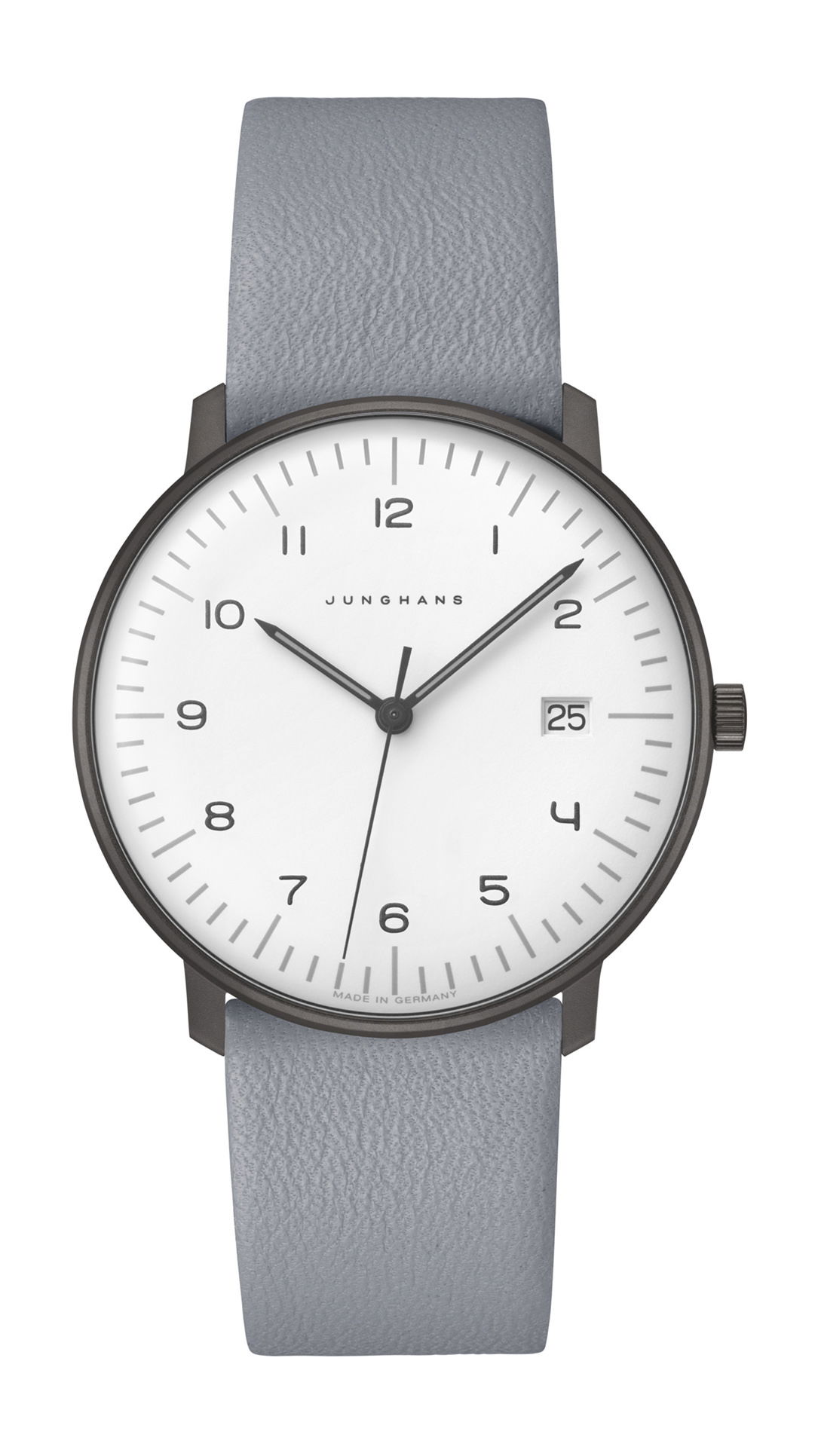 Junghans Max Bill Quartz luxury timepiece - detailed view