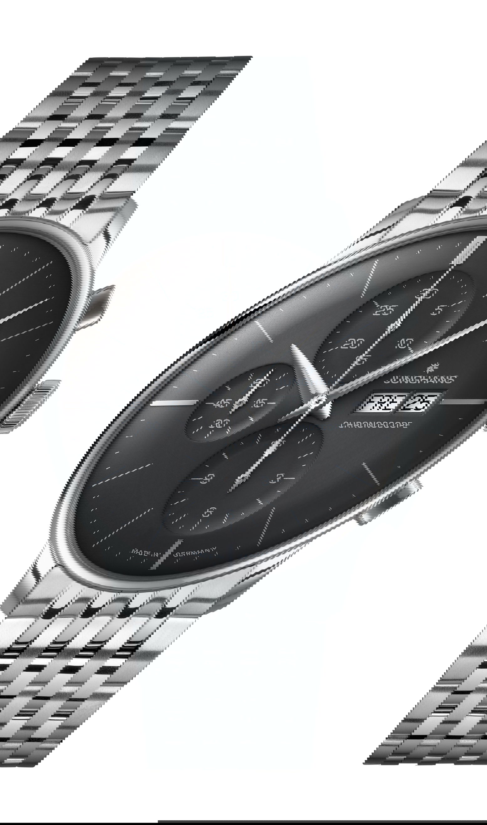 Junghans Meister Chronoscope luxury timepiece - detailed view
