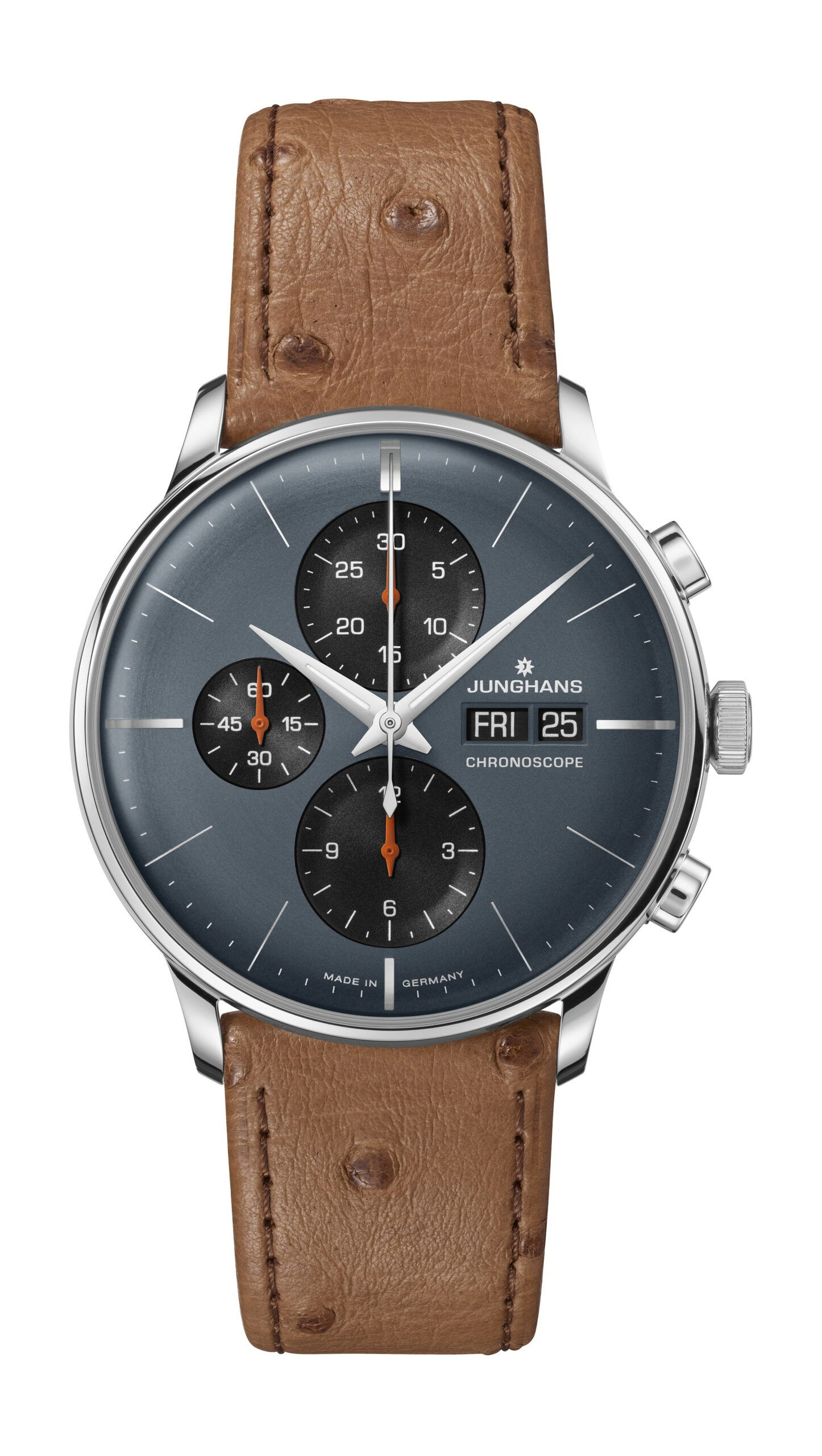 Junghans Meister Chronoscope luxury timepiece - detailed view