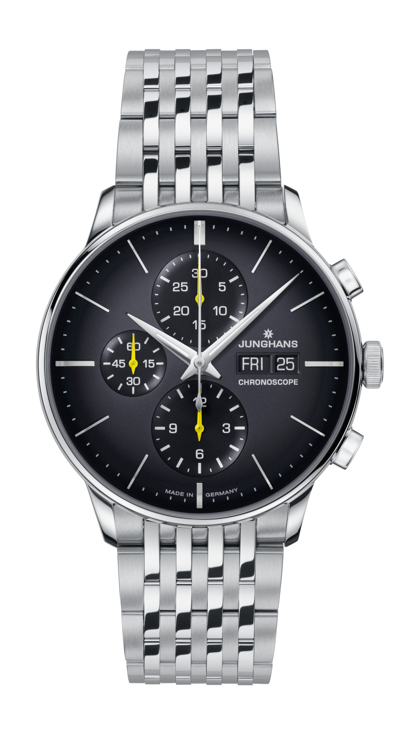 Junghans Meister Chronoscope English Date luxury timepiece - detailed view