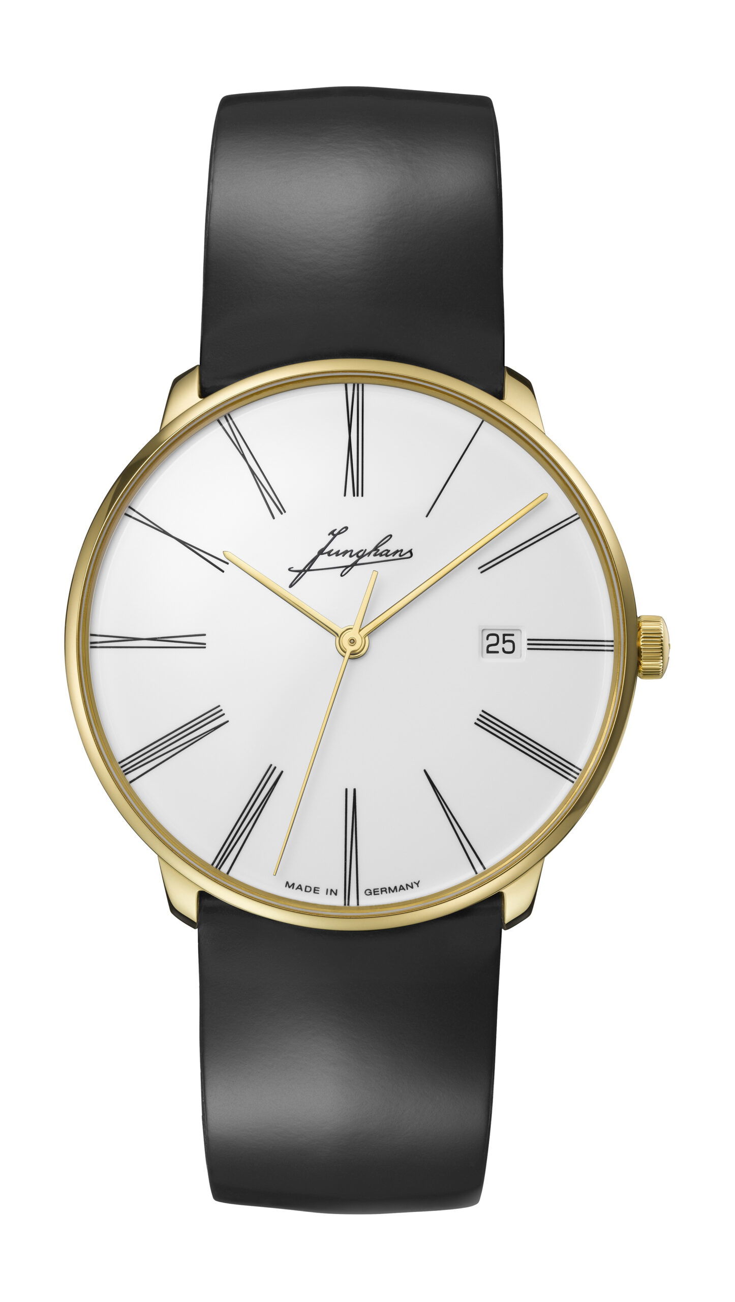 Junghans Meister fein Automatic Edition Erhard luxury timepiece - detailed view