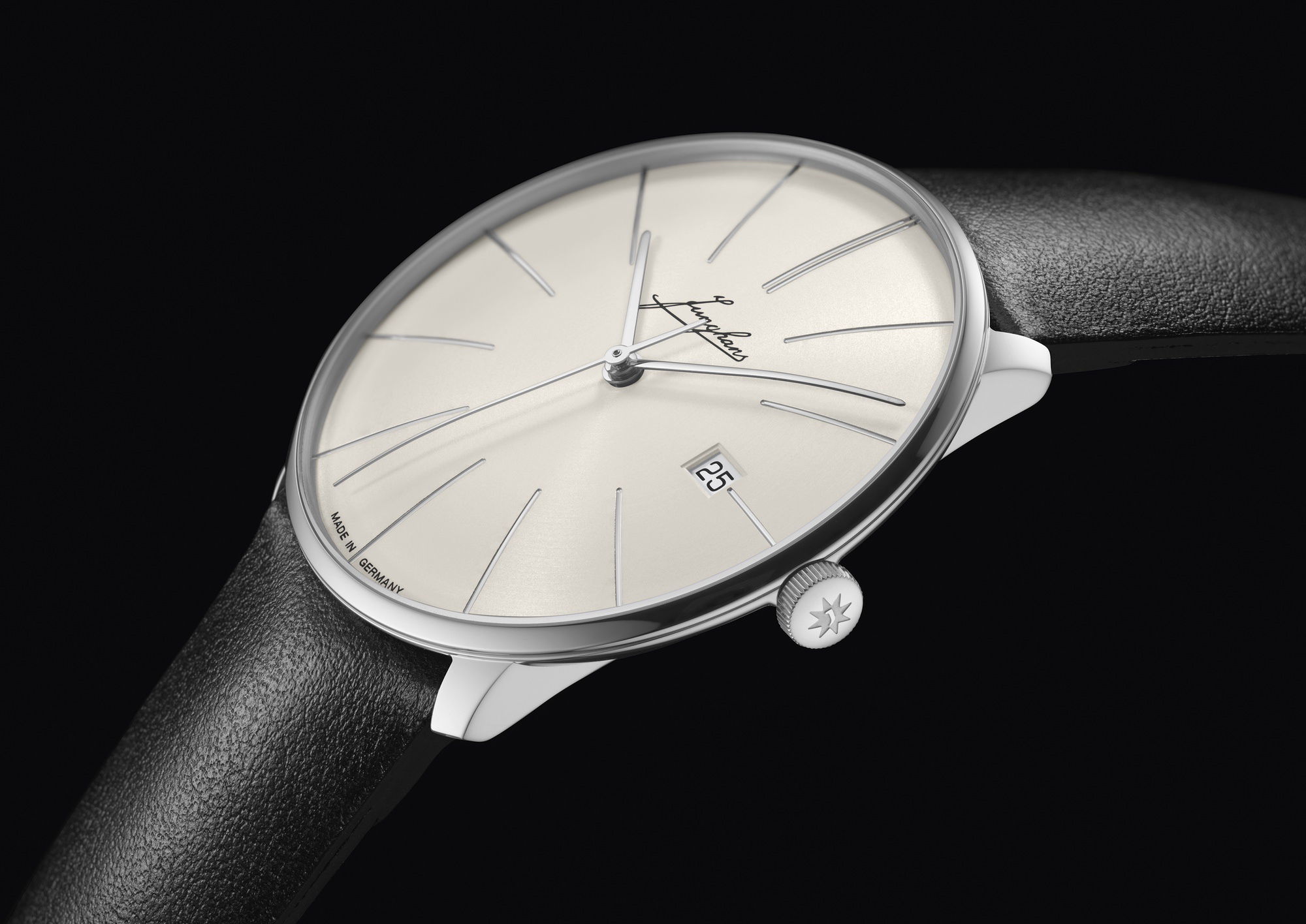 Junghans Meister fein Automatic Signatur - View 2