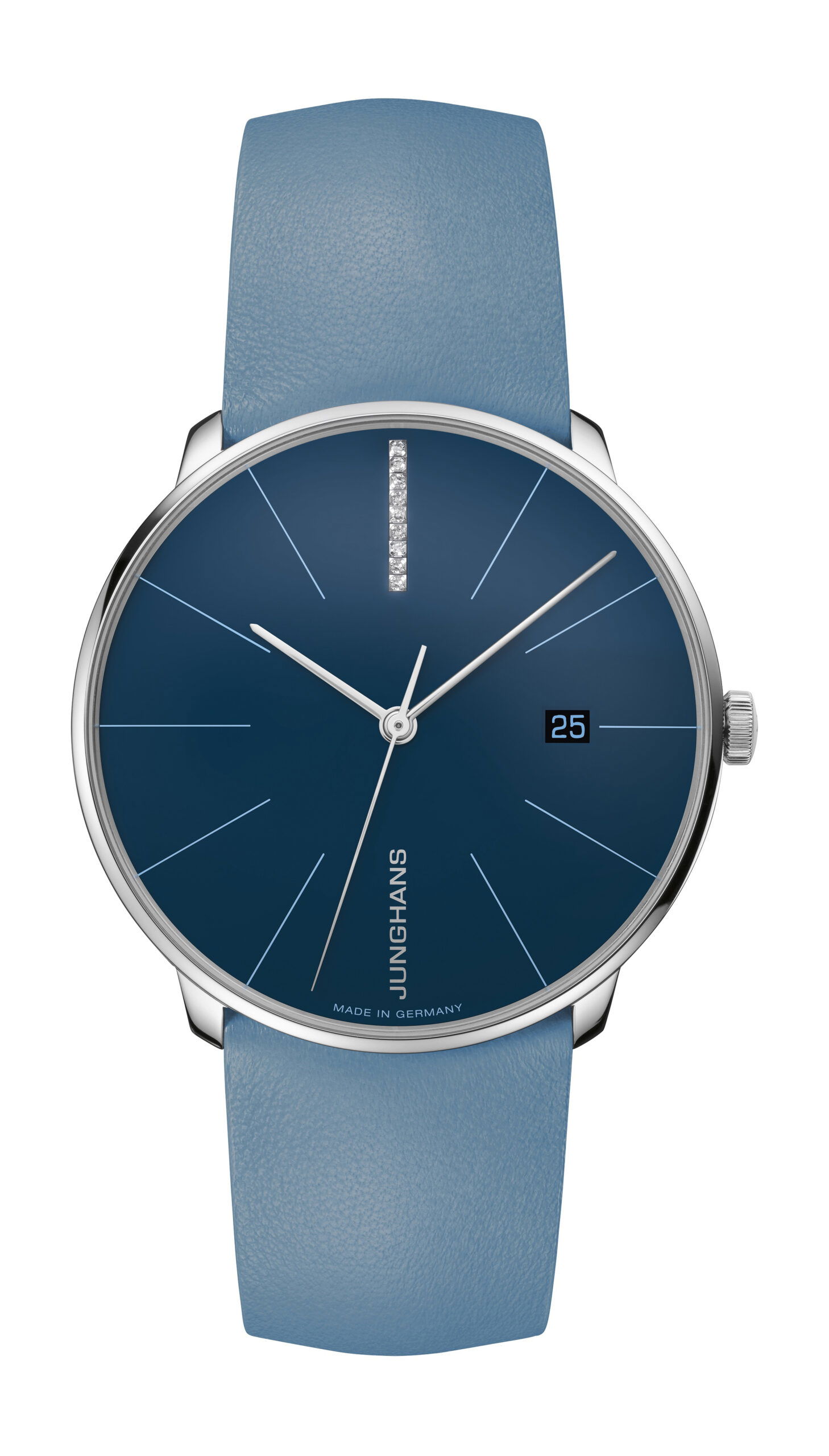 Junghans Meister Fine Automatic luxury timepiece - detailed view