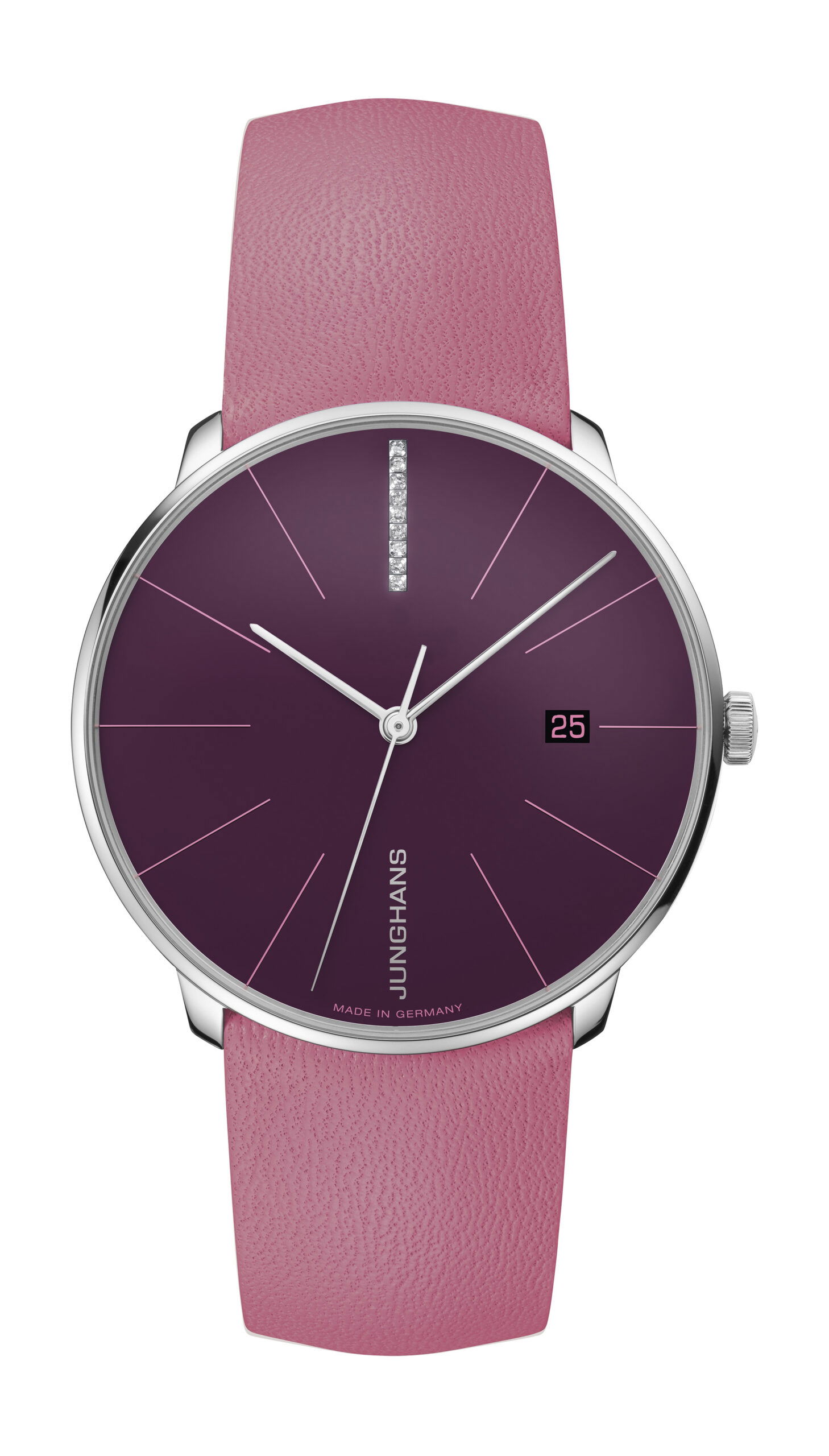 Junghans Meister Fine Automatic luxury timepiece - detailed view