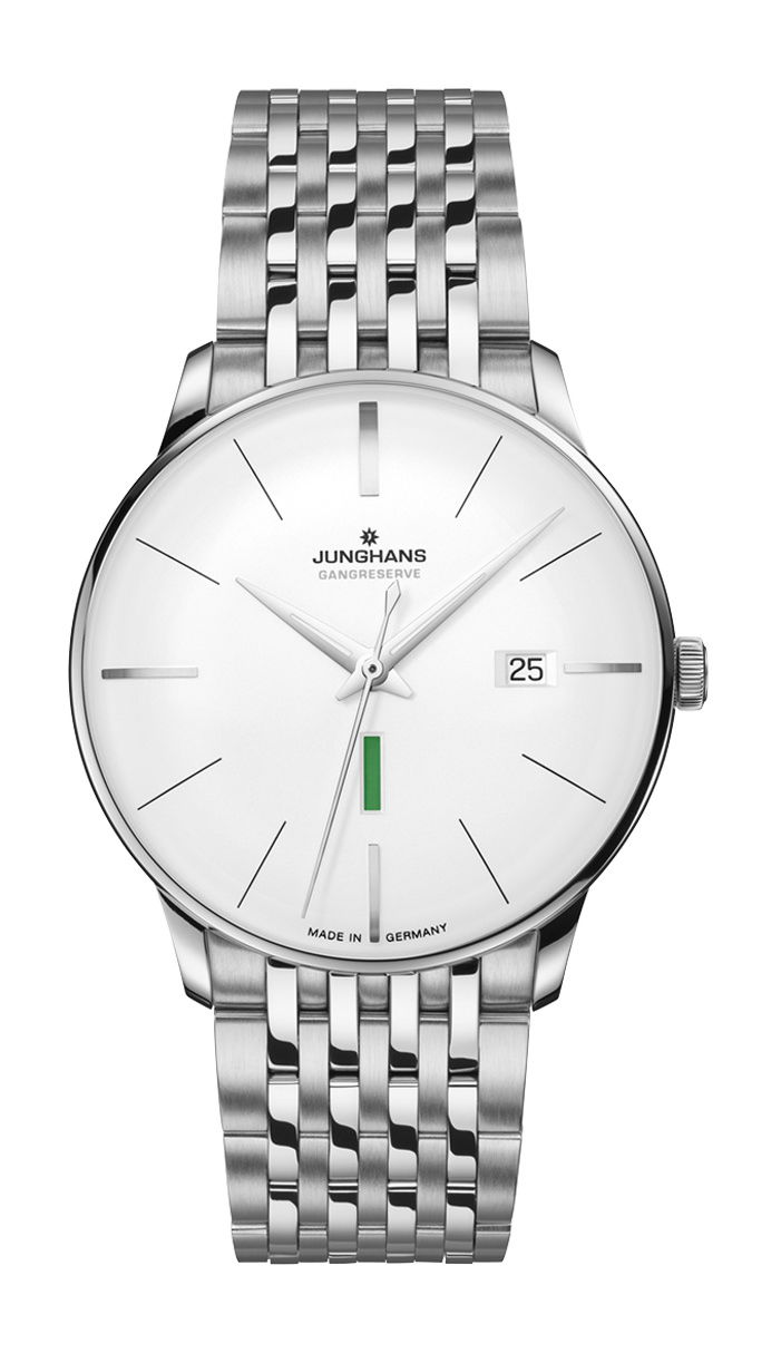 Junghans Meister Gangreserve Edition 160 luxury timepiece - detailed view