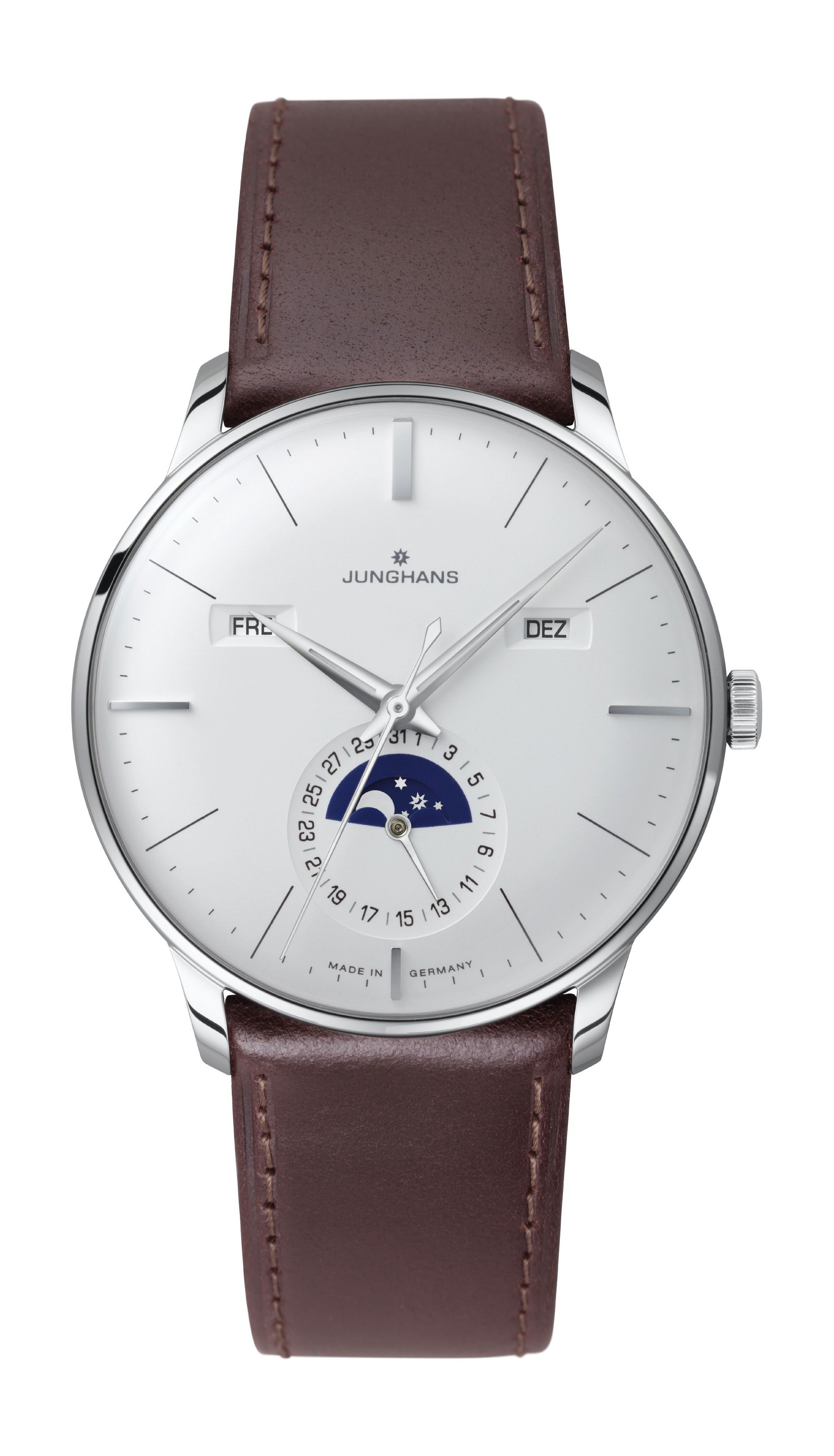 Junghans Meister Kalender luxury timepiece - detailed view
