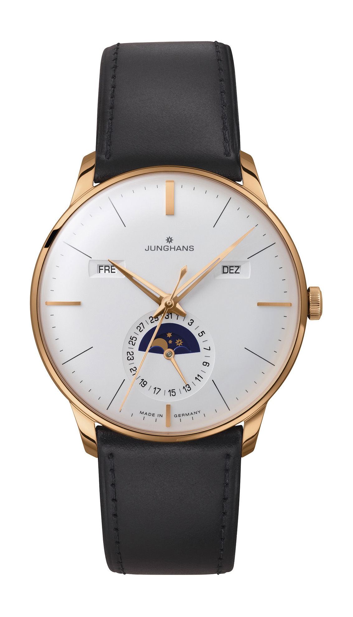 Junghans Meister Kalender luxury timepiece - detailed view