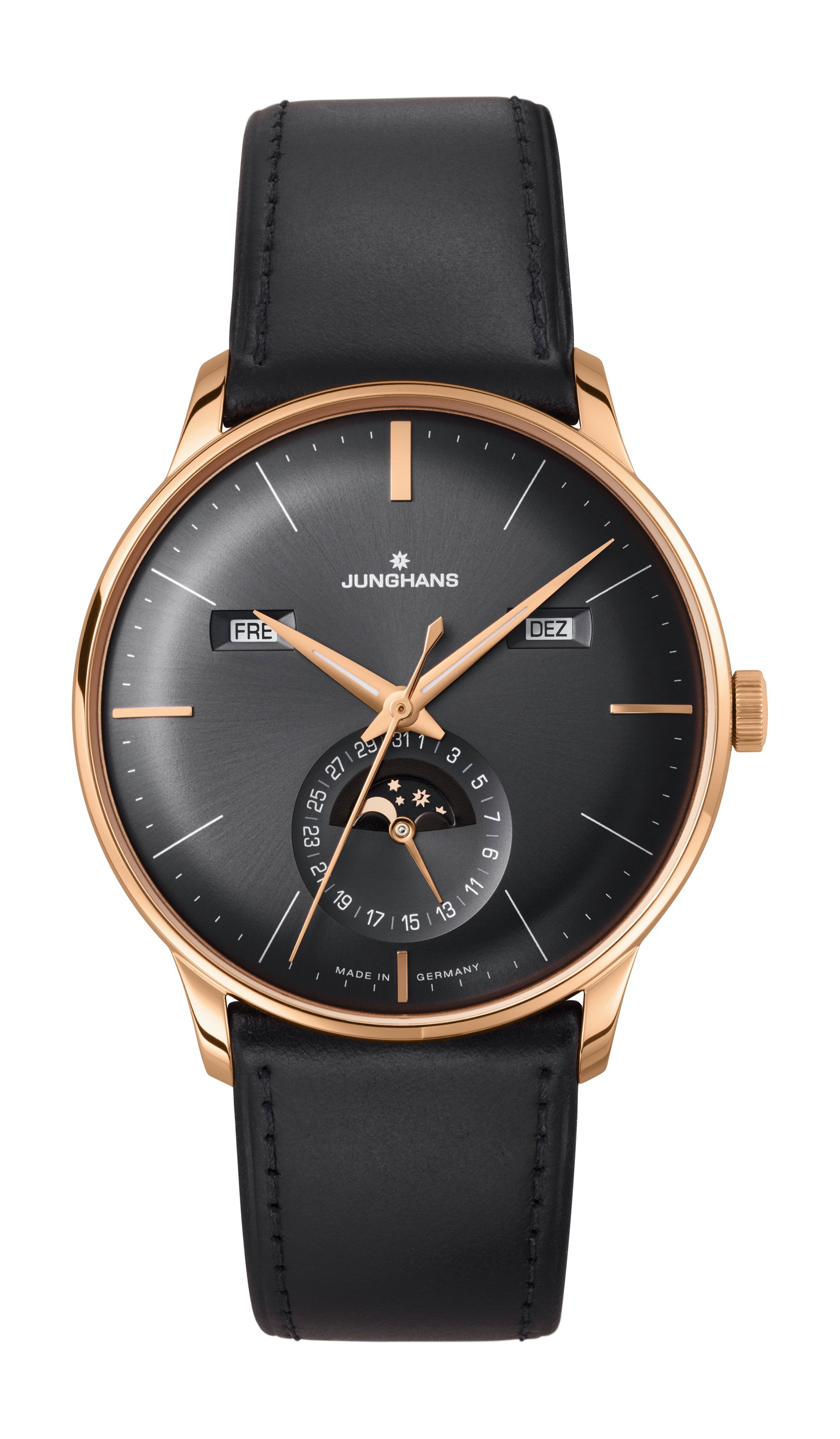 Junghans Meister Kalender luxury timepiece - detailed view