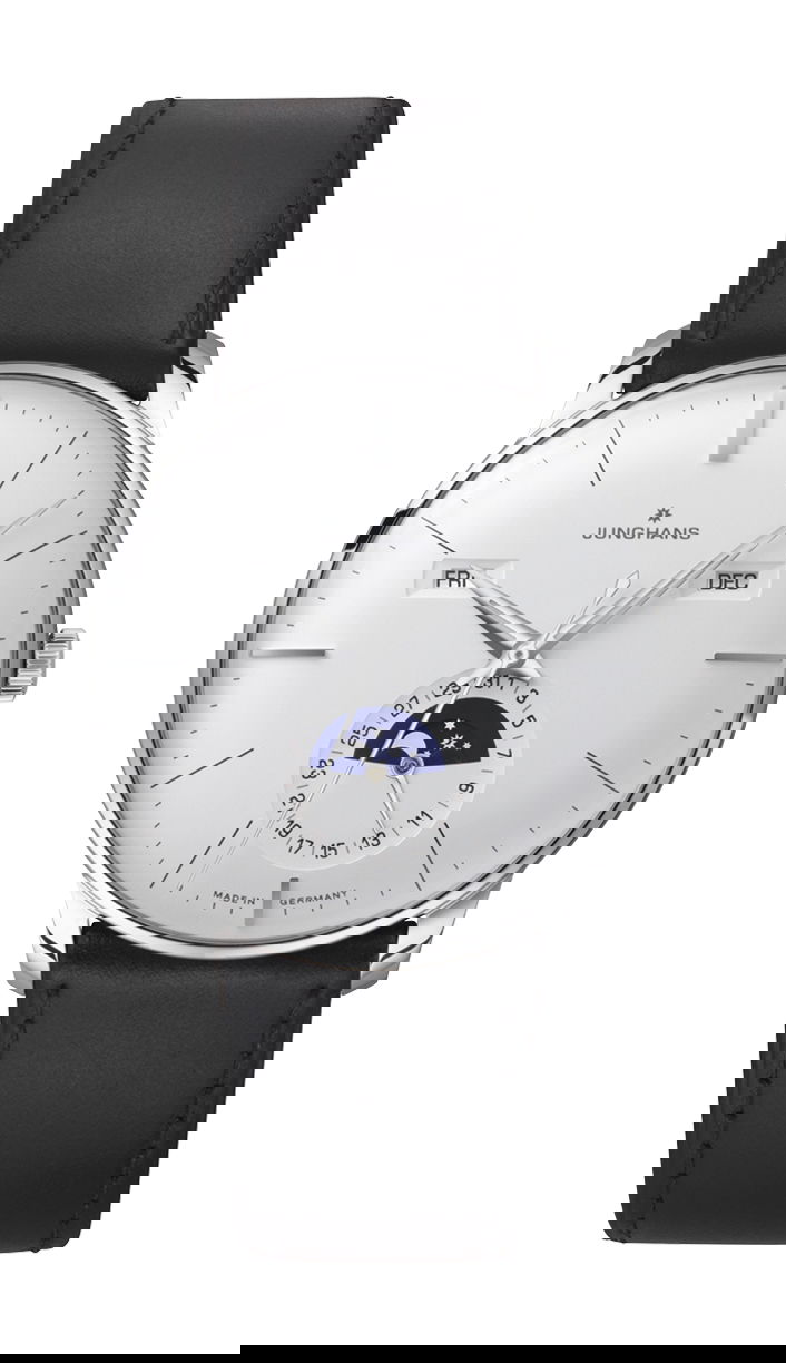 Junghans Meister Kalender, English Date luxury timepiece - detailed view