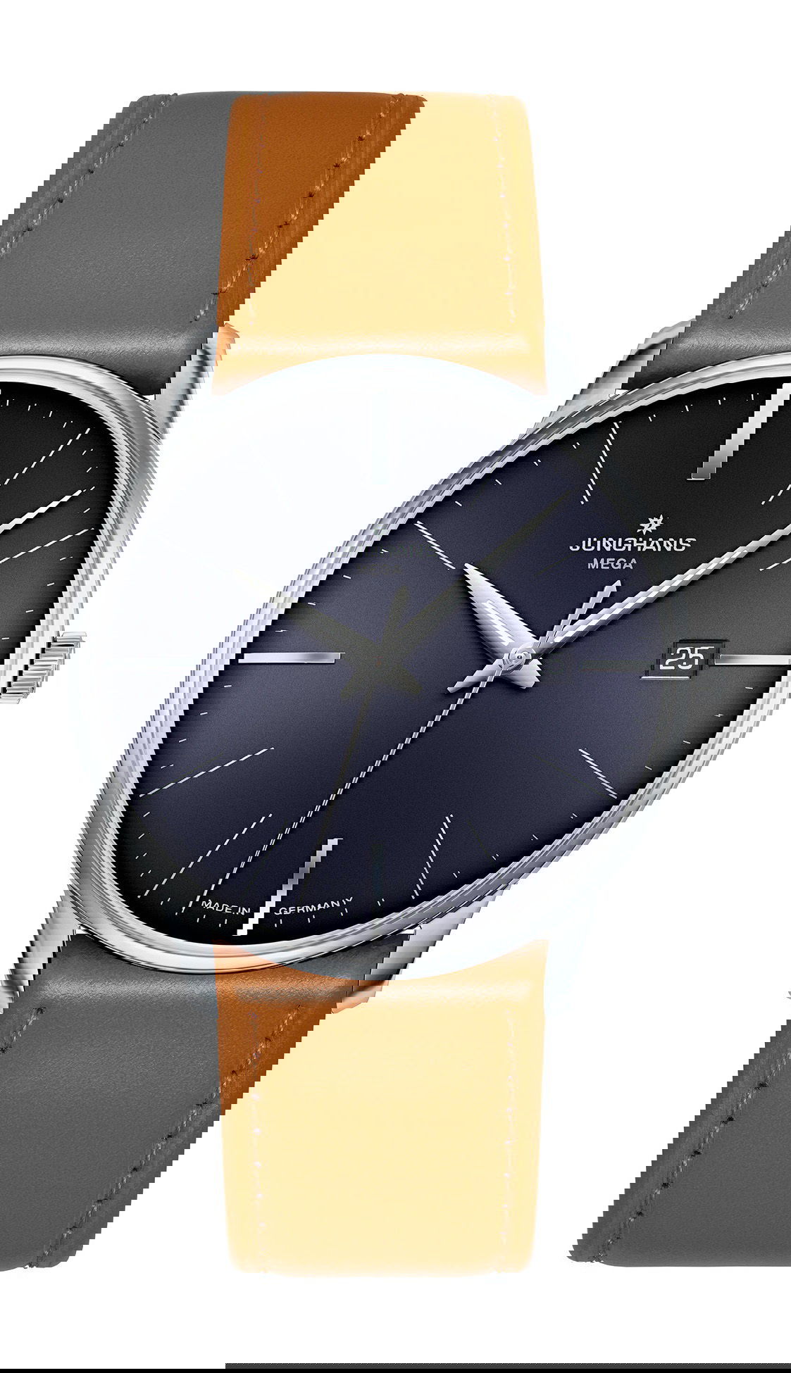 Junghans Meister MEGA luxury timepiece - detailed view