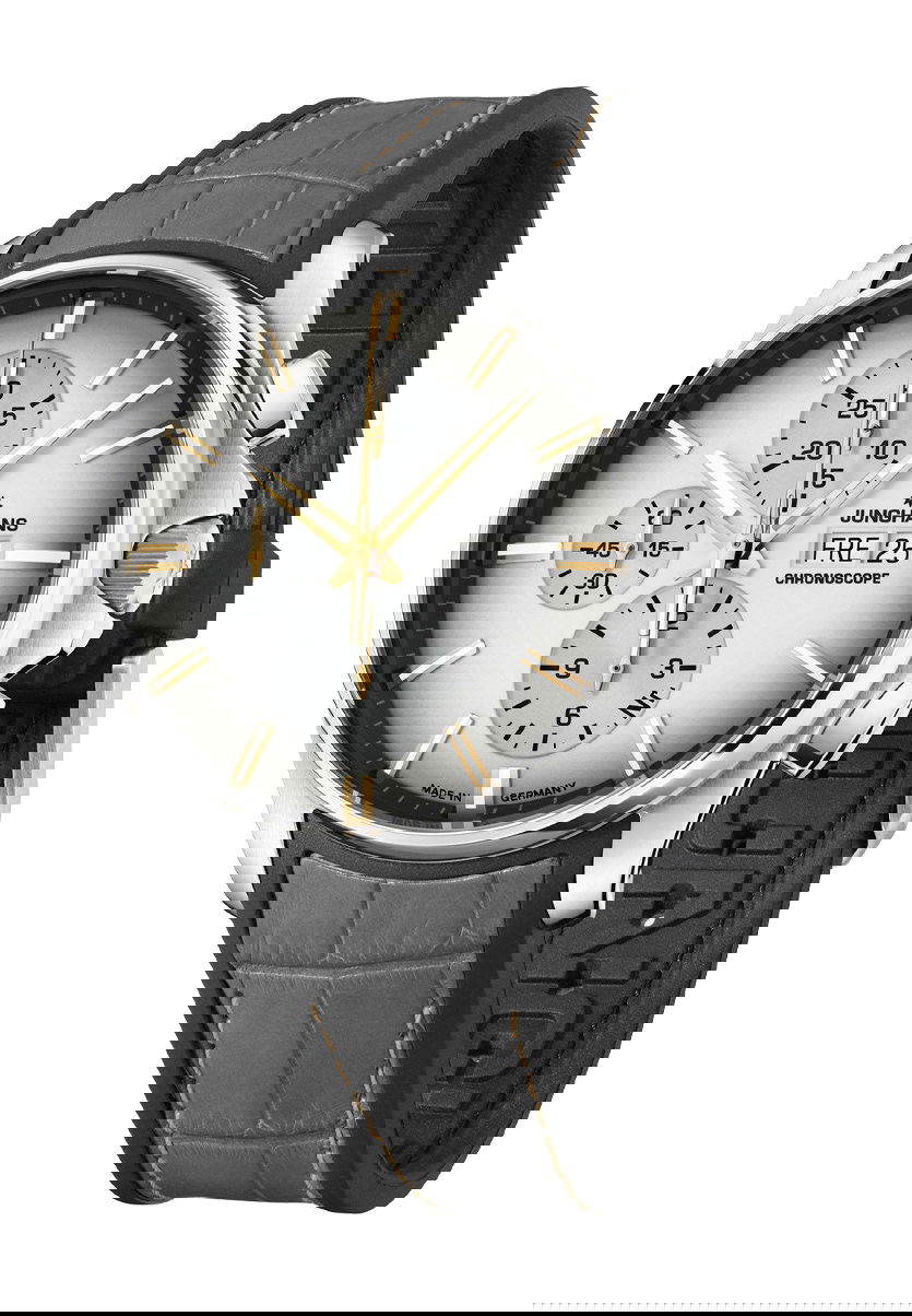 Junghans Meister S Chronoscope Platin Edition 160 luxury timepiece - detailed view