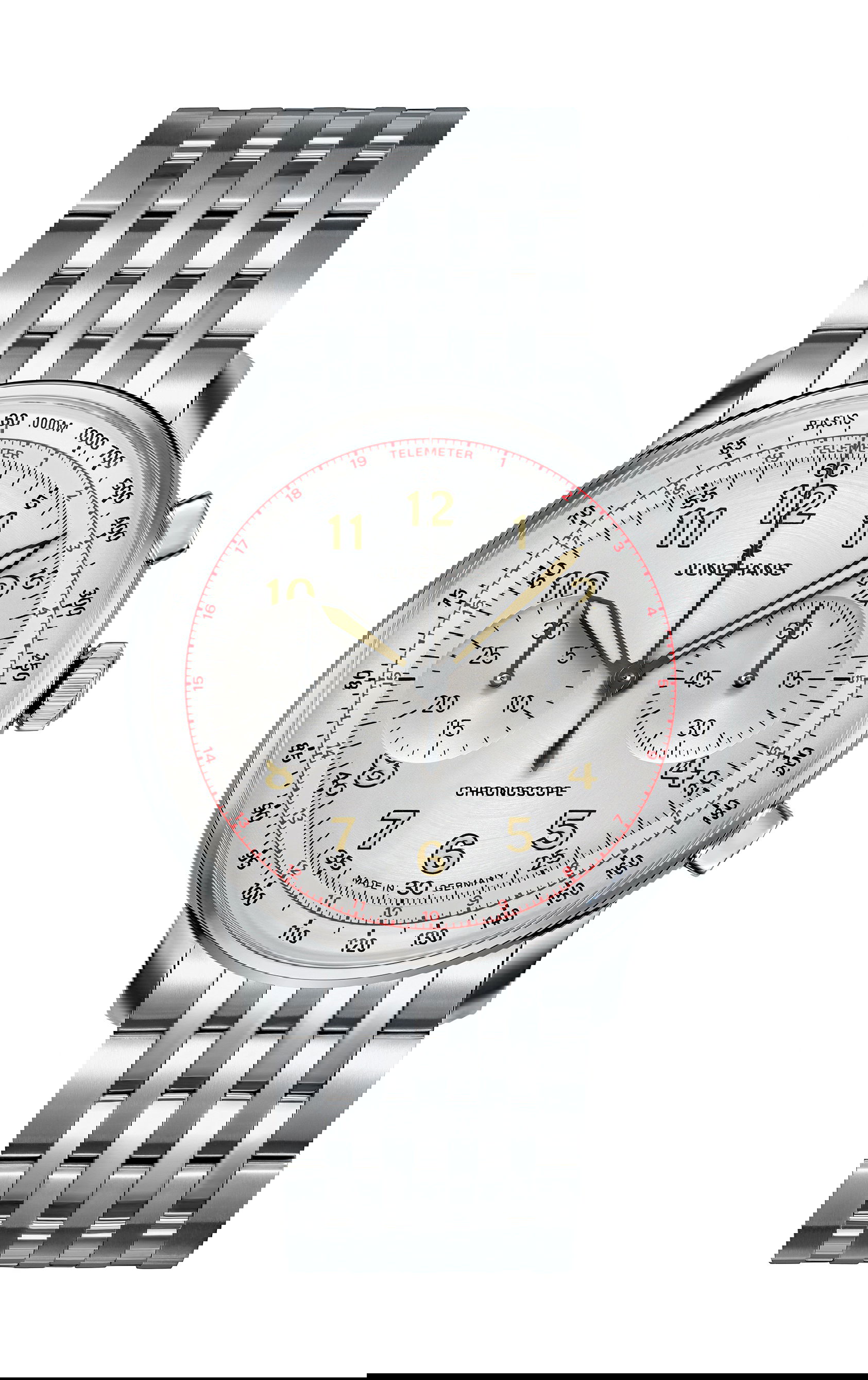 Junghans Meister Telemeter luxury timepiece - detailed view