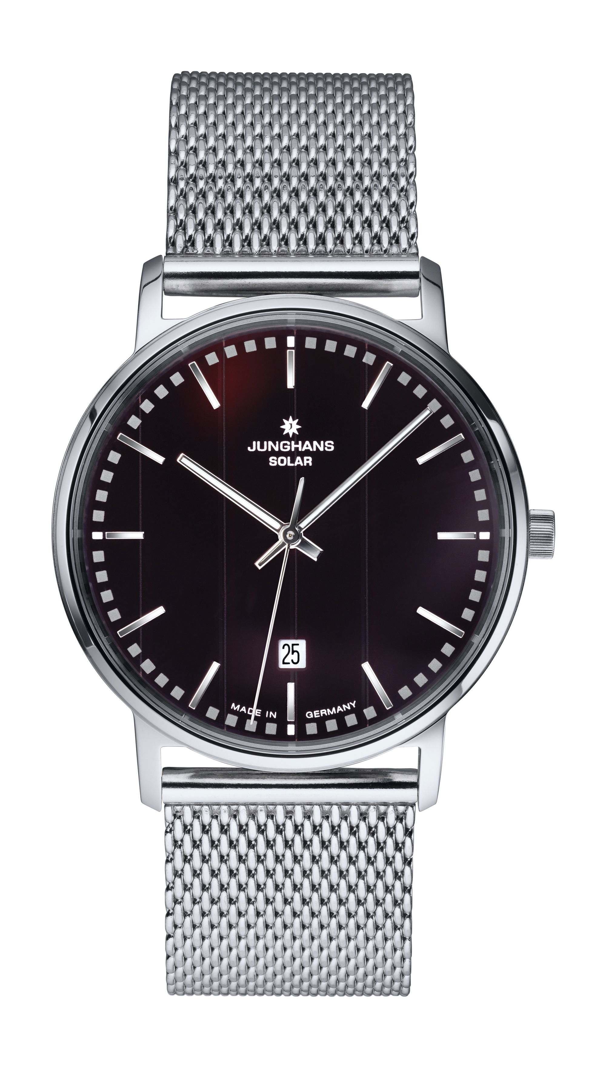 Junghans Milano Solar luxury timepiece - detailed view