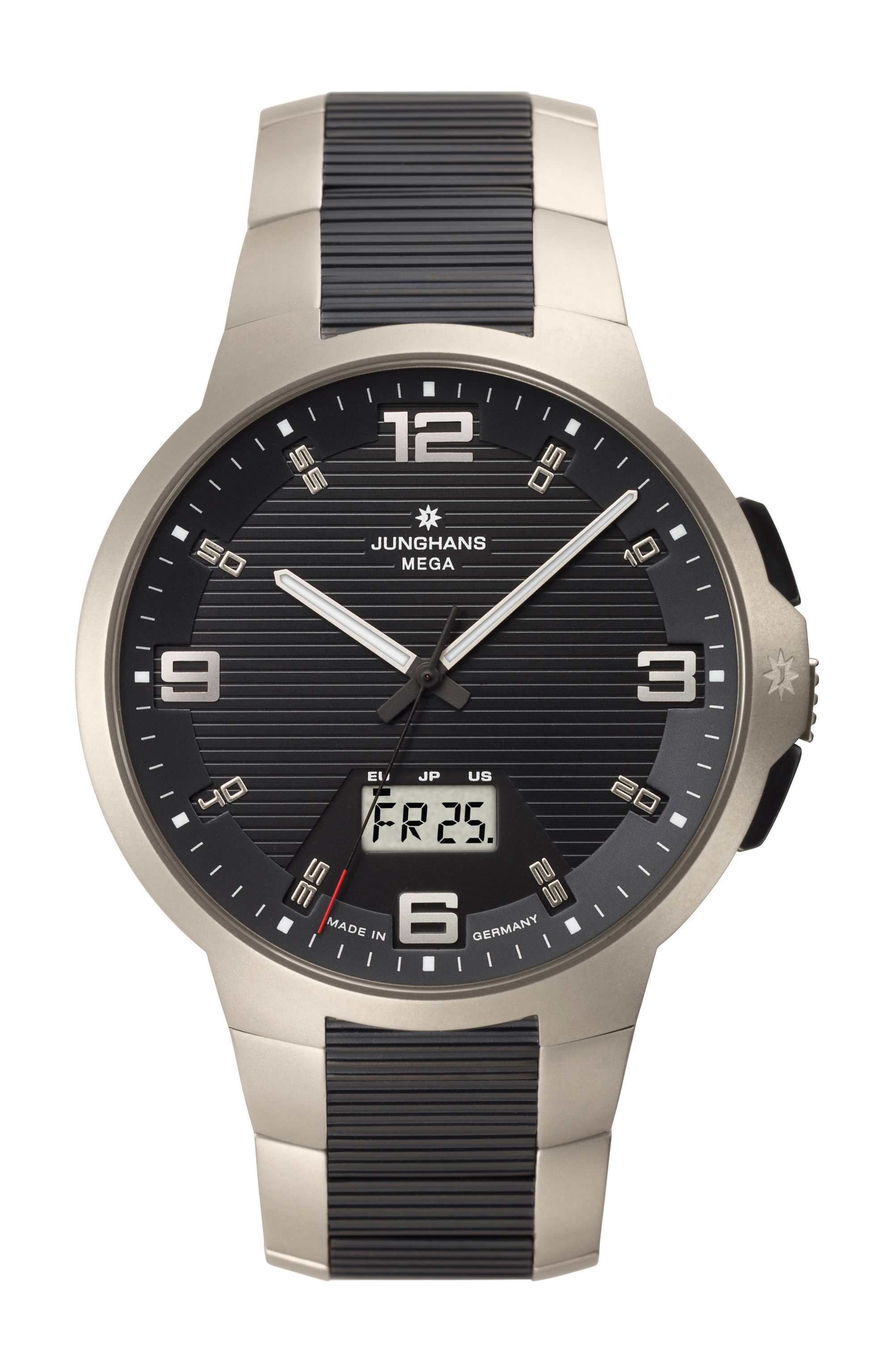 Junghans Voyager Mega MF luxury timepiece - detailed view