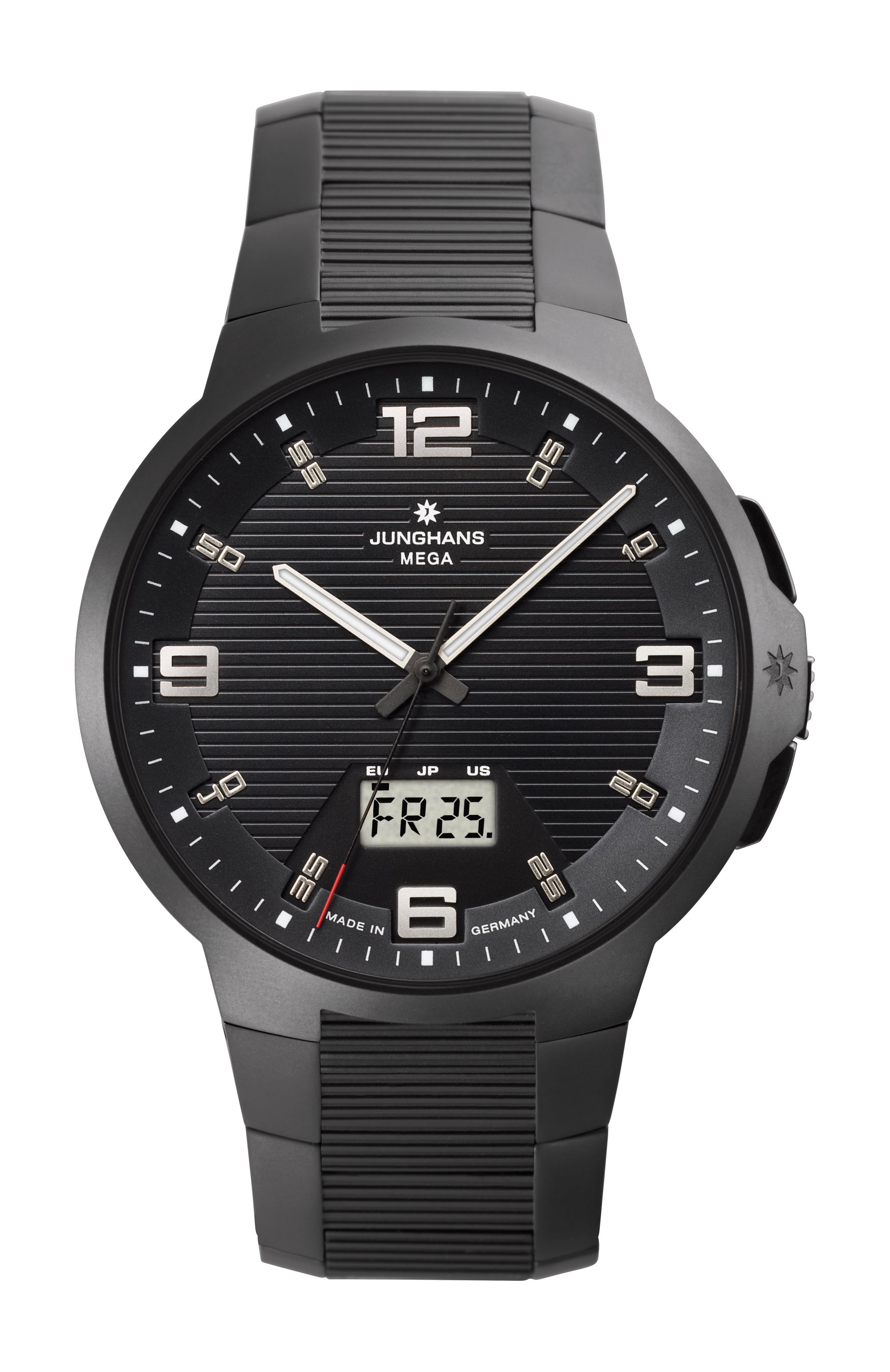 Junghans Voyager Mega MF luxury timepiece - detailed view