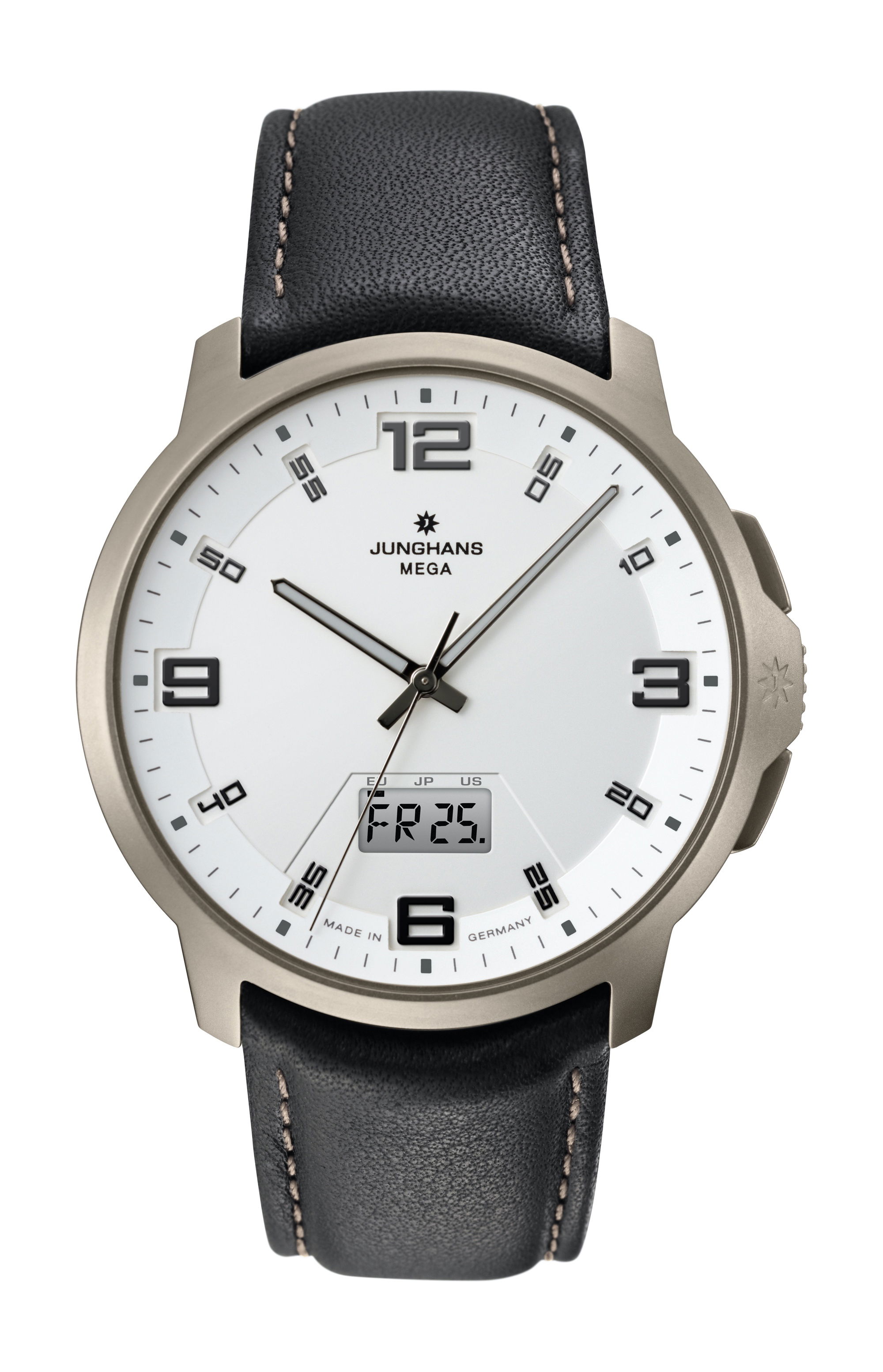 Junghans Voyager Mega MF luxury timepiece - detailed view