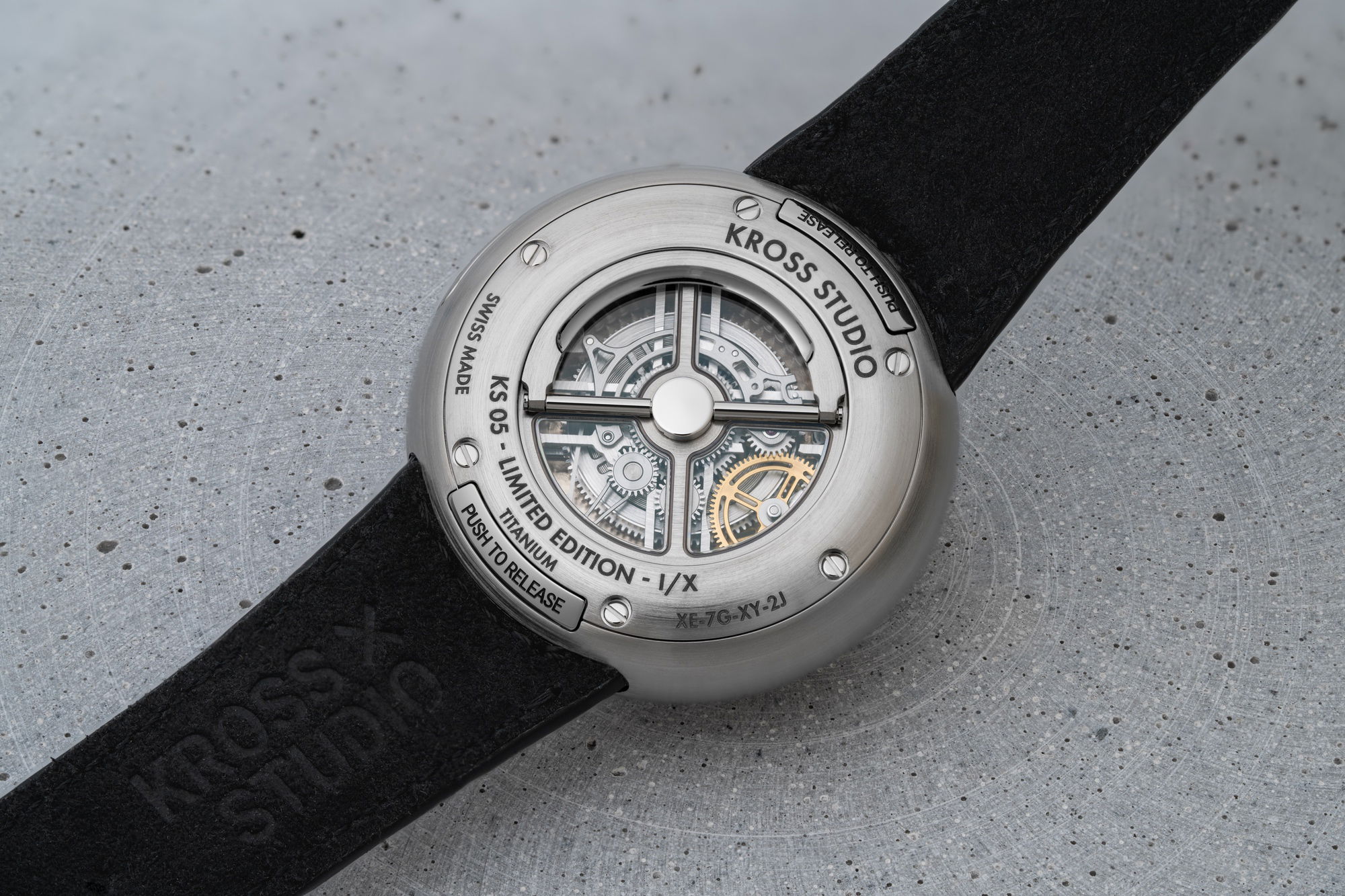 Kross Studio KS 05 Central Floating Tourbillon Blue Aventurine - View 3