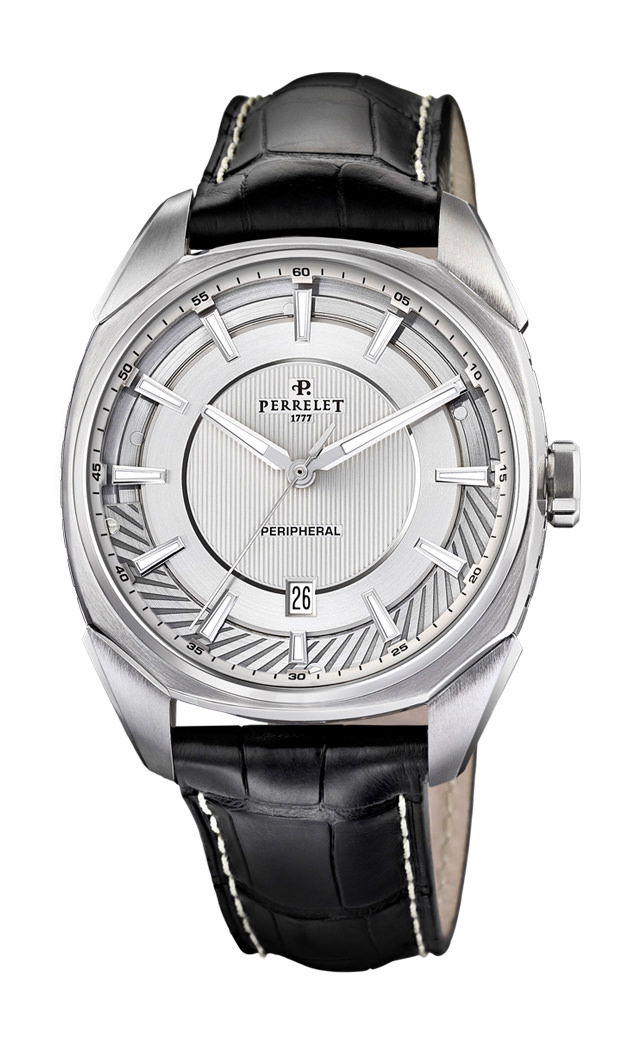 Perrelet Lab 3 Hands luxury timepiece - detailed view
