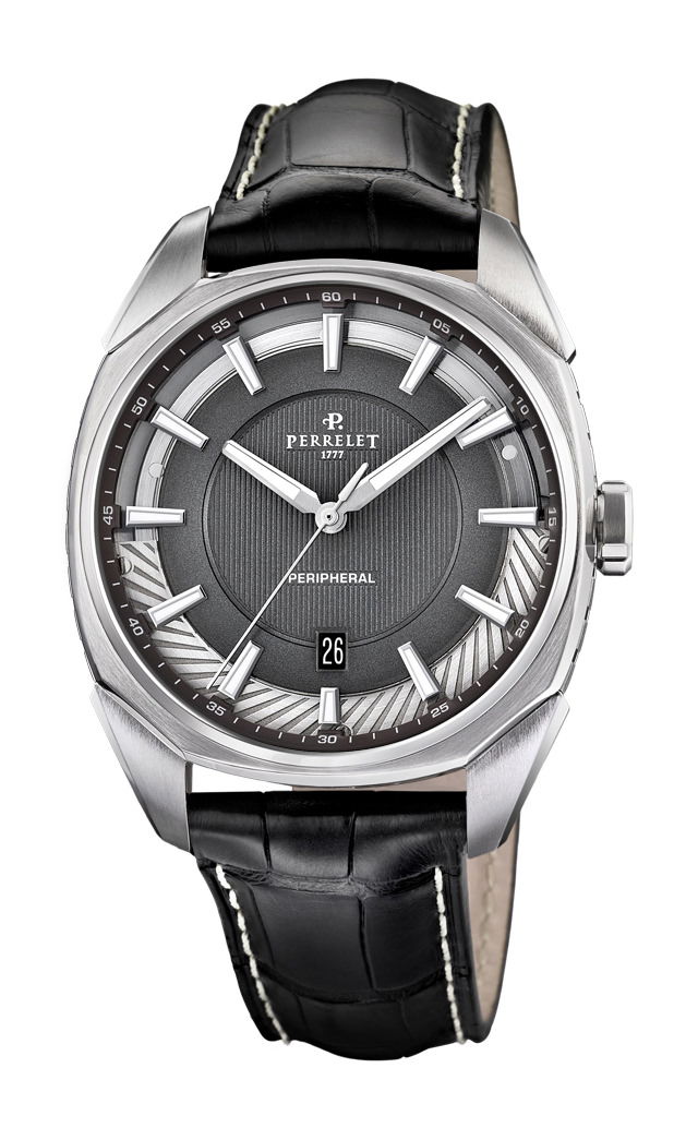 Perrelet Lab 3 Hands luxury timepiece - detailed view