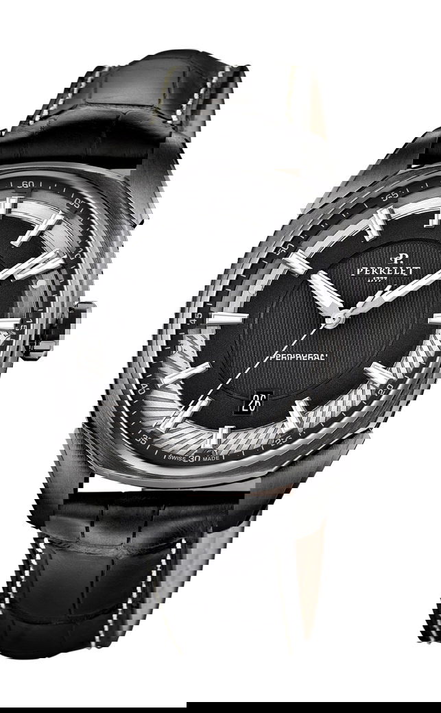 Perrelet Lab 3 Hands luxury timepiece - detailed view