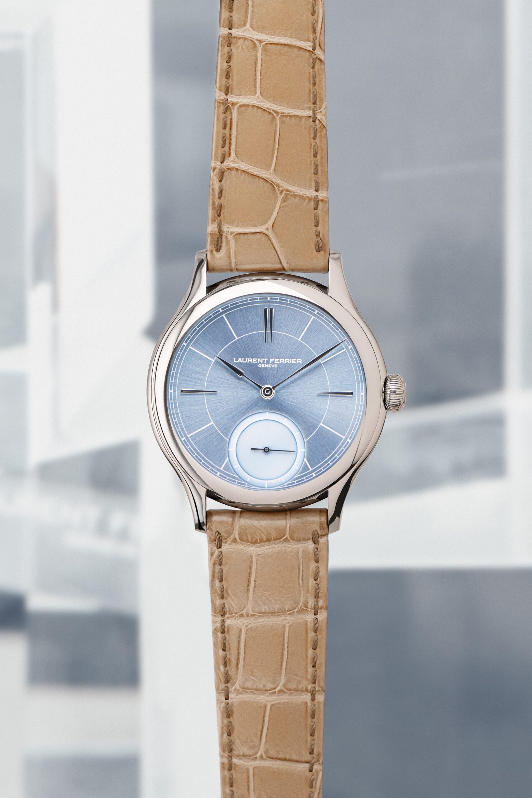 Laurent Ferrier Classic Micro-Rotor Ice Blue - View 2