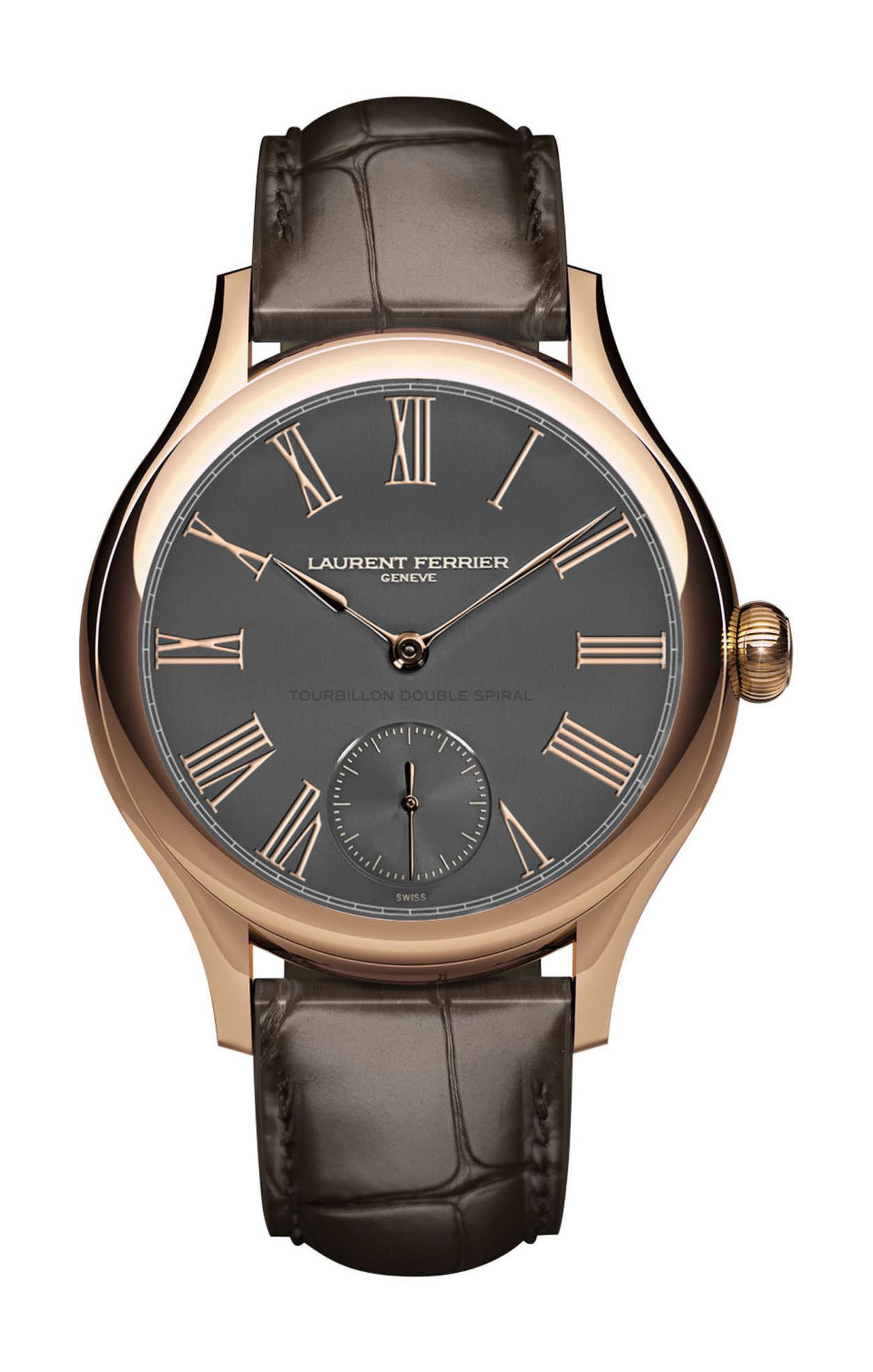 Laurent Ferrier Galet Classic Tourbillon Double Balance Spring luxury timepiece - detailed view