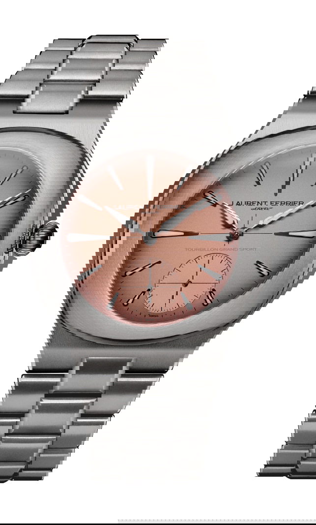 Laurent Ferrier Grand Sport Tourbillon Pursuit luxury timepiece - detailed view