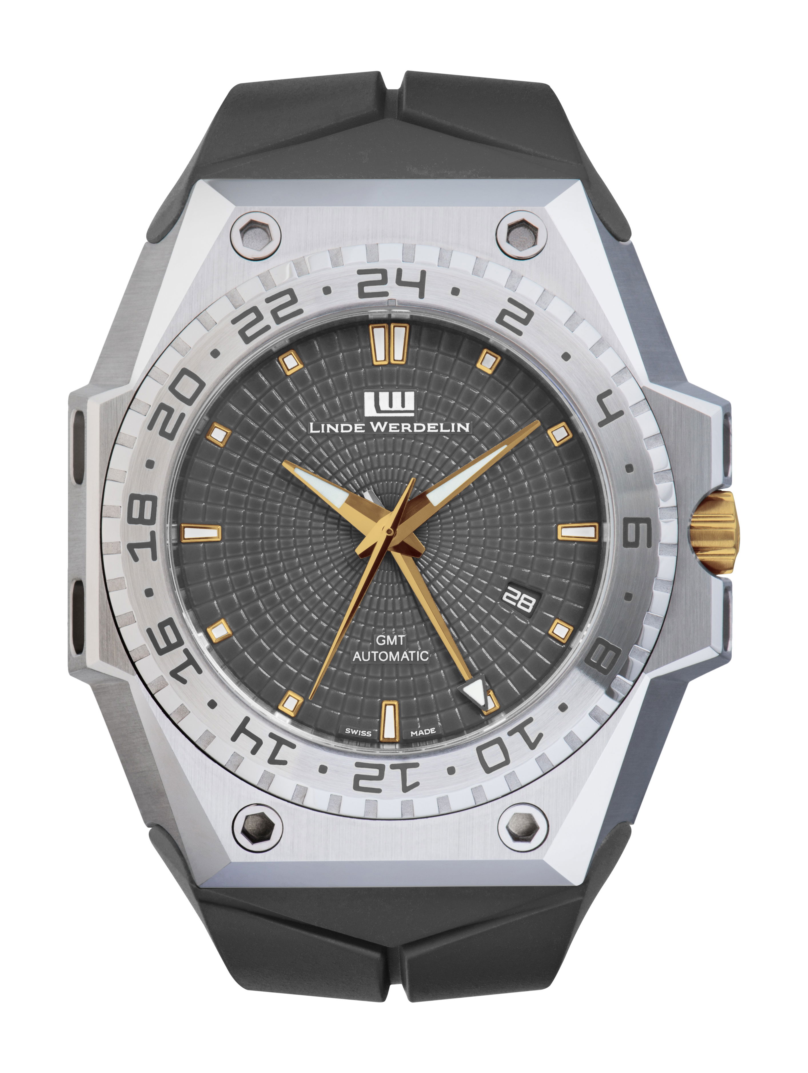 Linde Werdelin 3 Timer Rock Gold watch