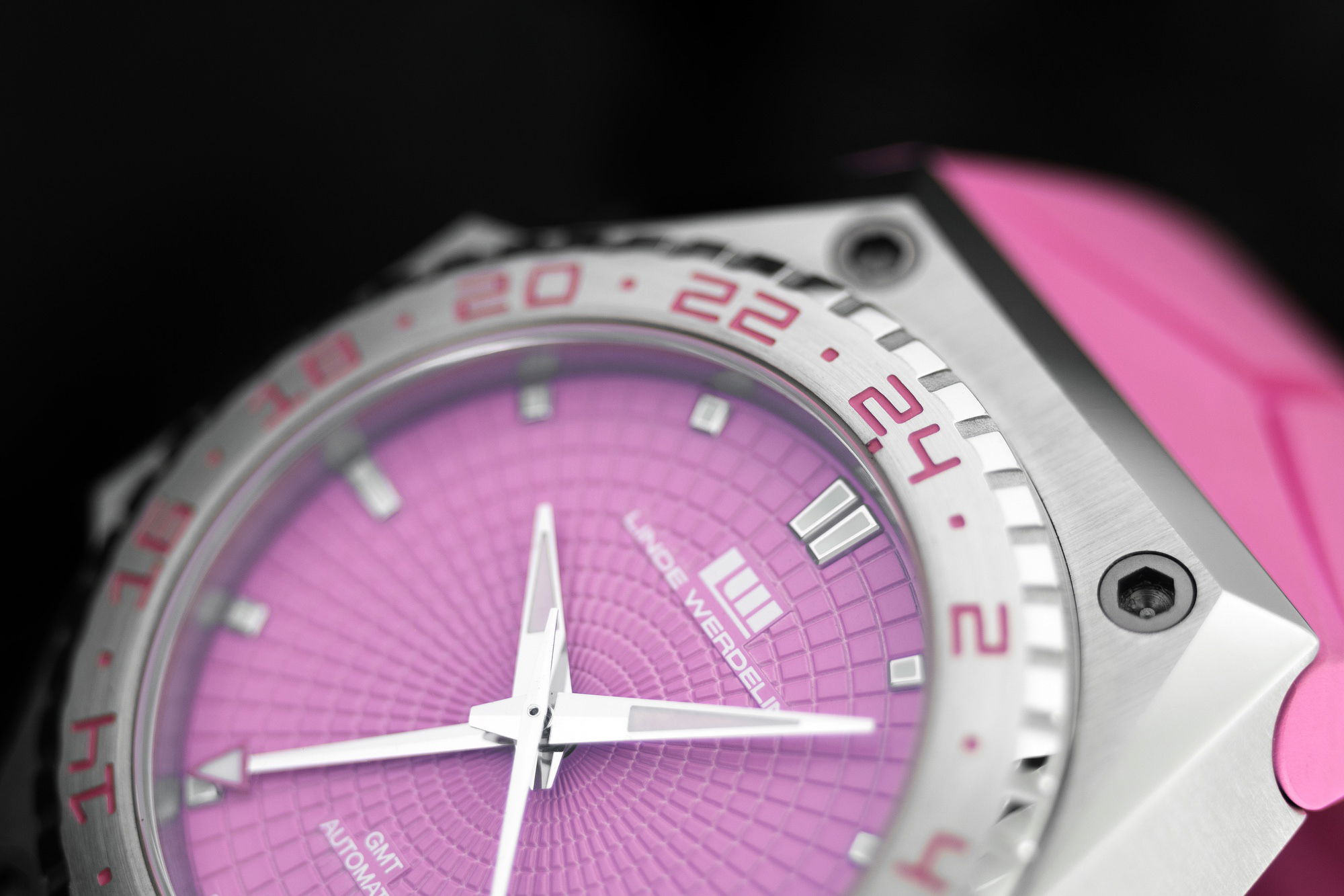 Linde Werdelin 3 Timer Sunset Pink - View 2
