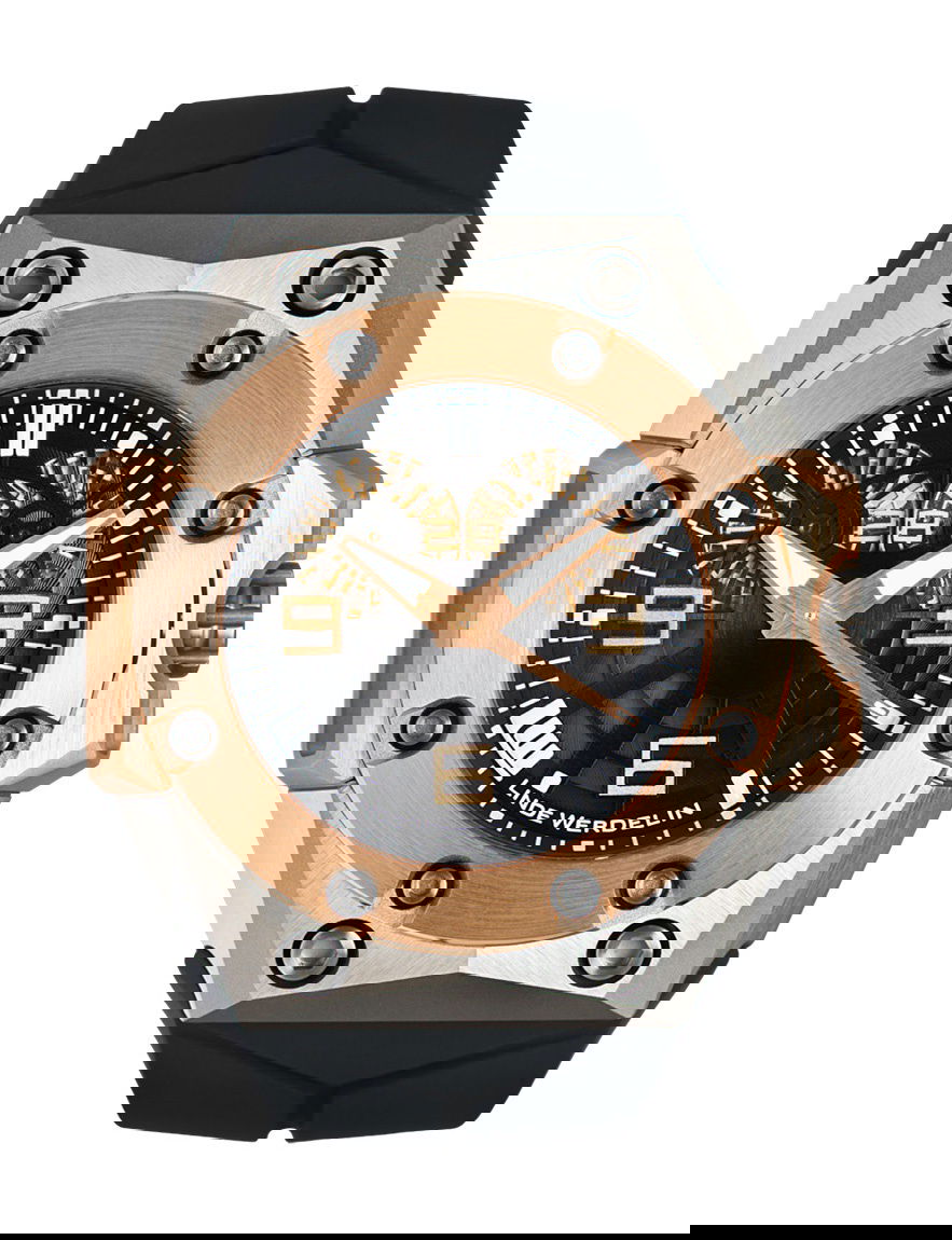 Linde Werdelin OKTOPUS DOUBLE DATE ROSE GOLD watch